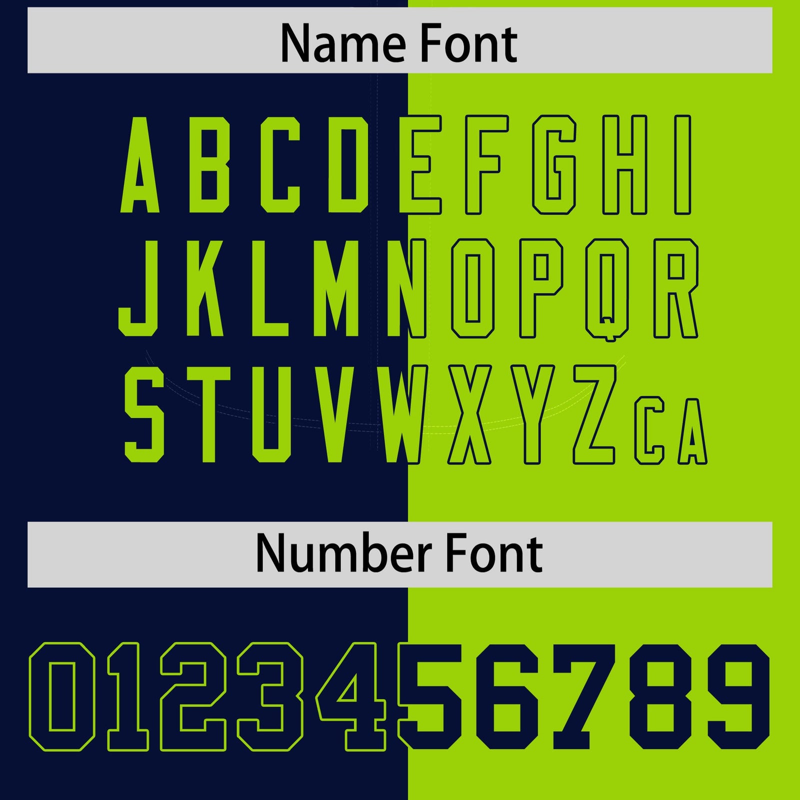 Custom Navy Neon Green Split Fashion Coconut Tree Design Authentic Baseball Jersey