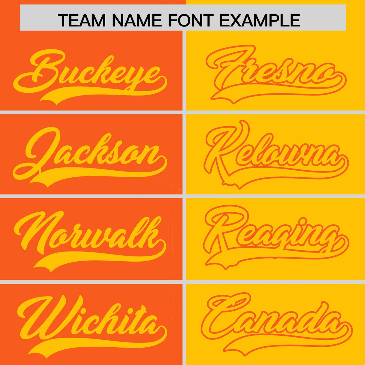 Custom Orange Yellow Split Fashion Coconut Tree Design Authentic Baseball Jersey