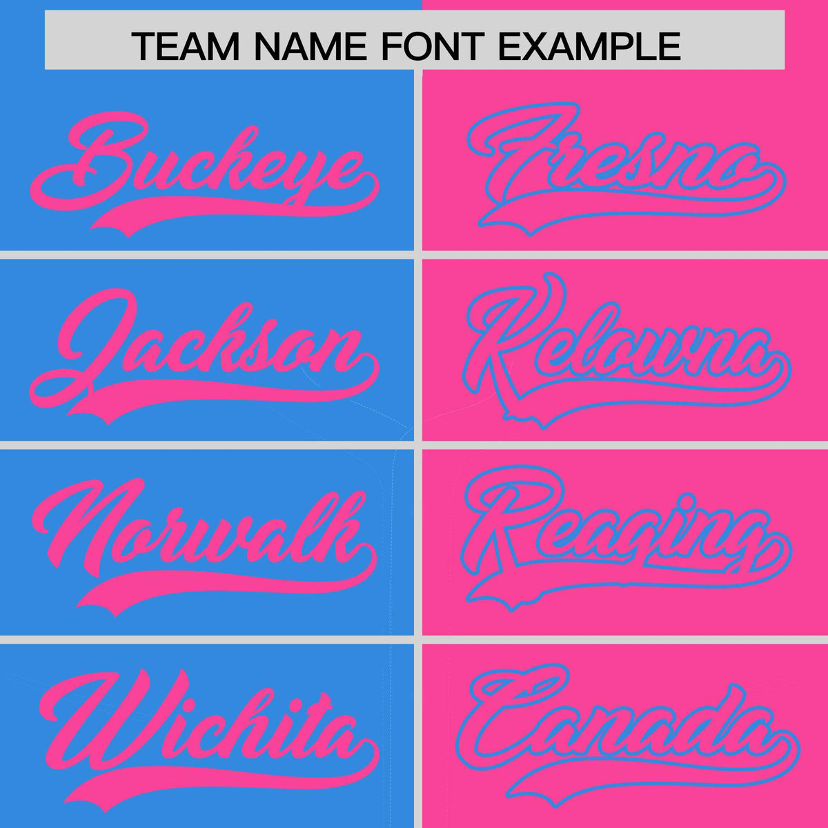 Custom Powder Blue Pink Split Fashion Coconut Tree Design Authentic Baseball Jersey