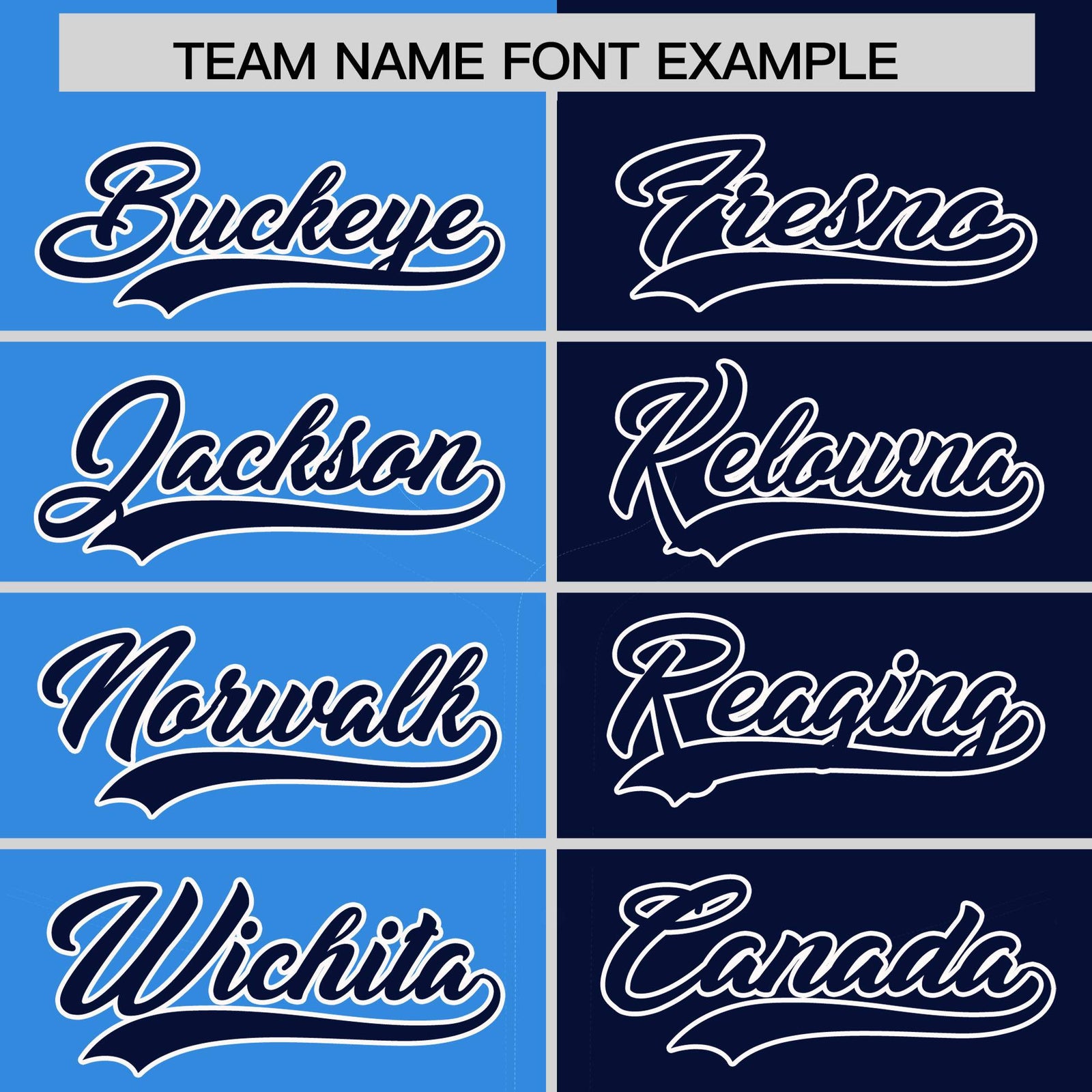 Custom Powder Blue Navy Split Fashion Coconut Tree Design Authentic Baseball Jersey