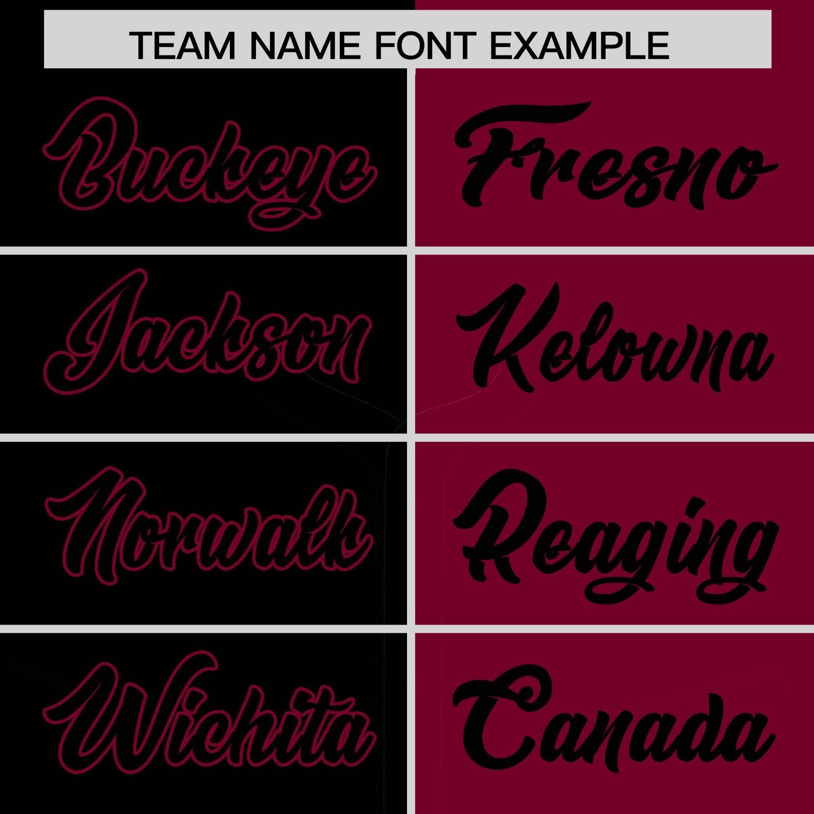 Custom Black Crimson Split Fashion Coconut Tree Design Authentic Baseball Jersey