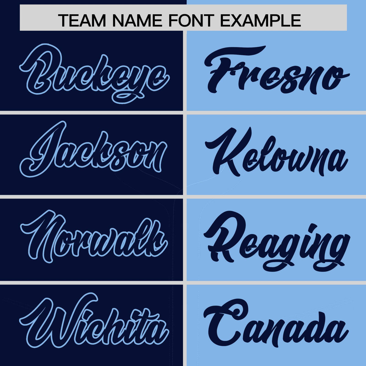 Custom Navy Powder Blue Split Fashion Coconut Tree Design Authentic Baseball Jersey