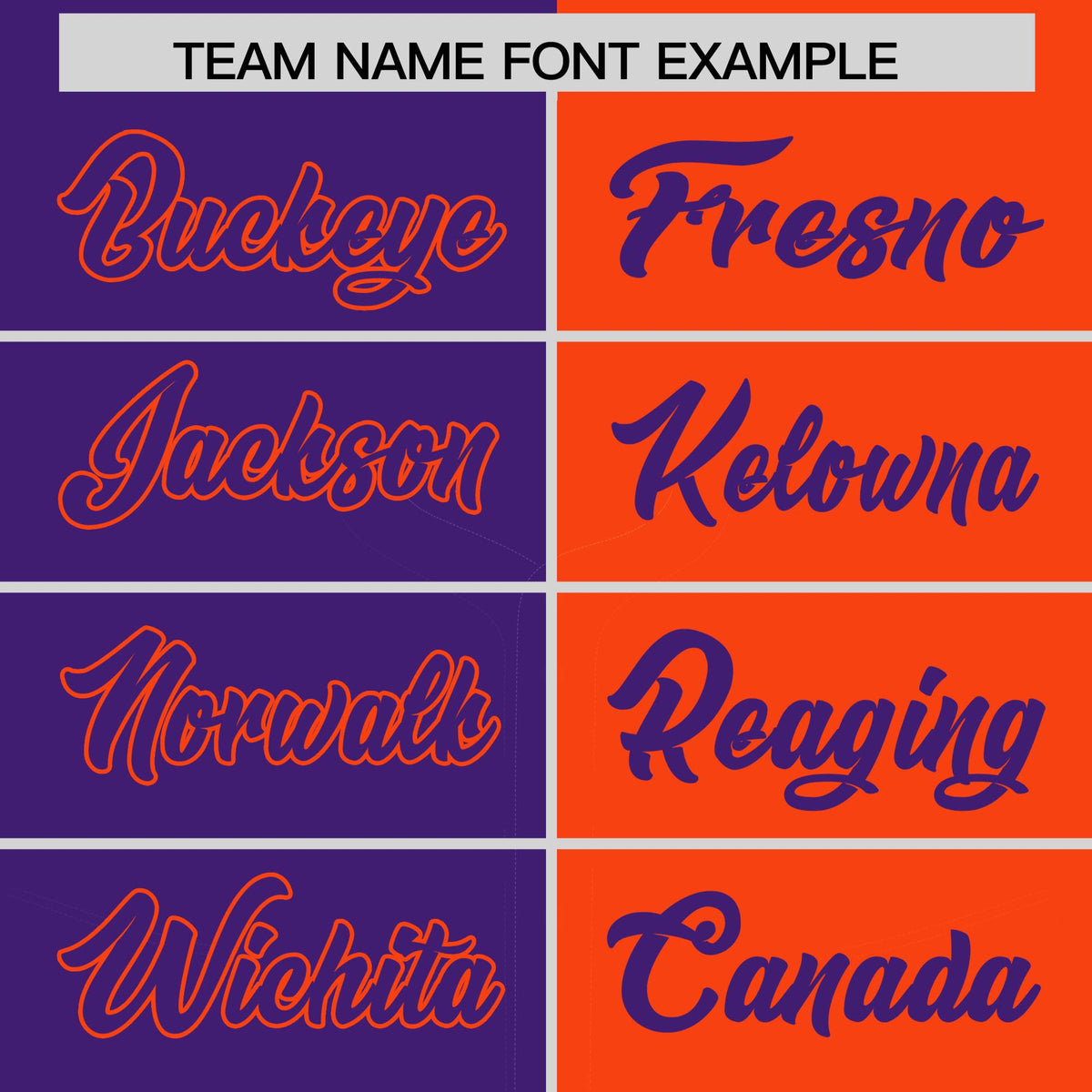 Custom Purple Orange Split Fashion Coconut Tree Design Authentic Baseball Jersey