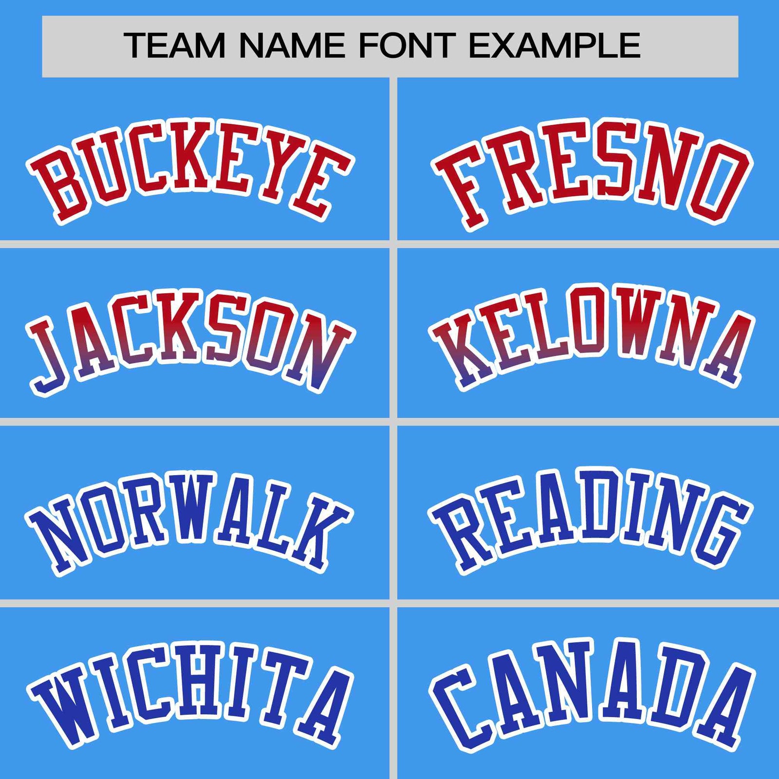 Custom Powder Blue Red-Royal Personalized Gradient Font And Side Design Authentic Baseball Jersey