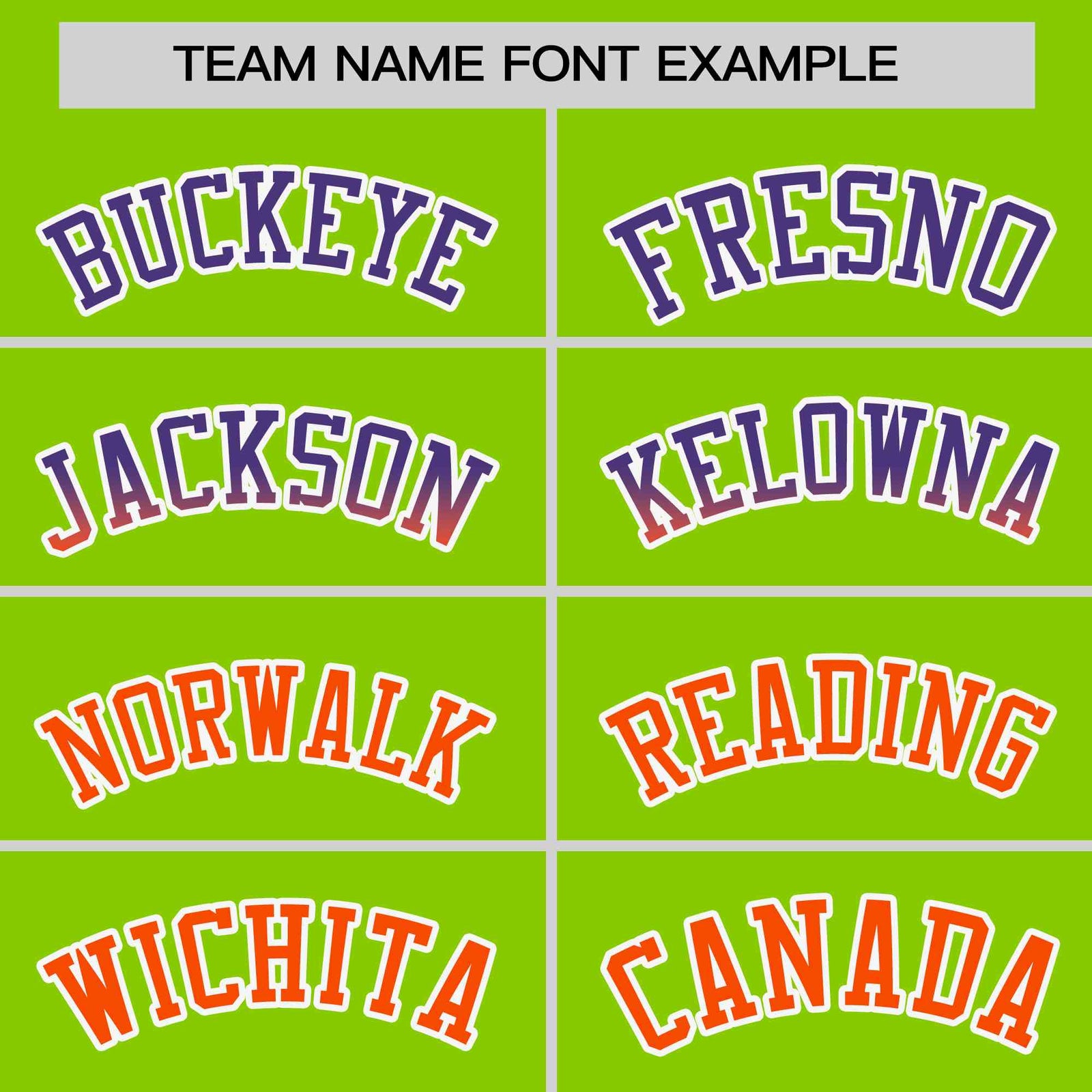 Custom Neon Green Purple-Orange Personalized Gradient Font And Side Design Authentic Baseball Jersey