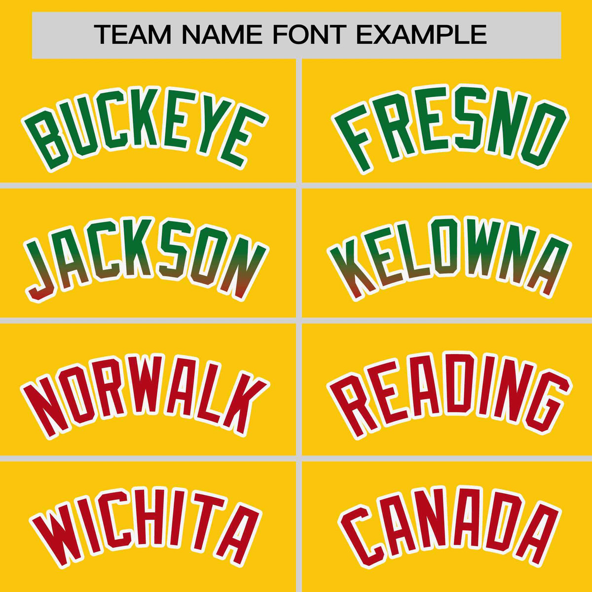 Custom Gold Kelly Green-Red Personalized Gradient Font And Side Design Authentic Baseball Jersey