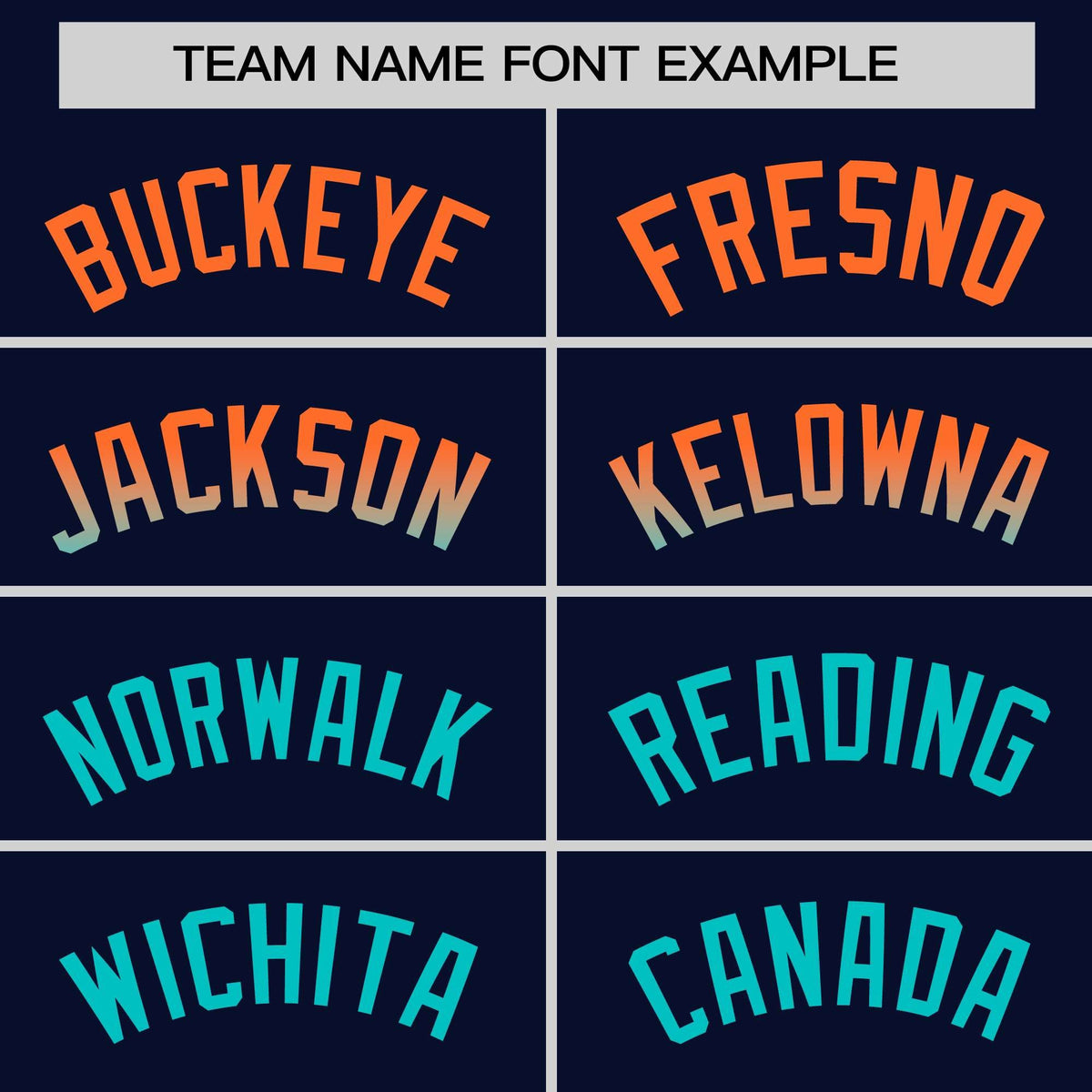 Custom Navy Orange-Aqua Personalized Gradient Font And Side Design Authentic Baseball Jersey