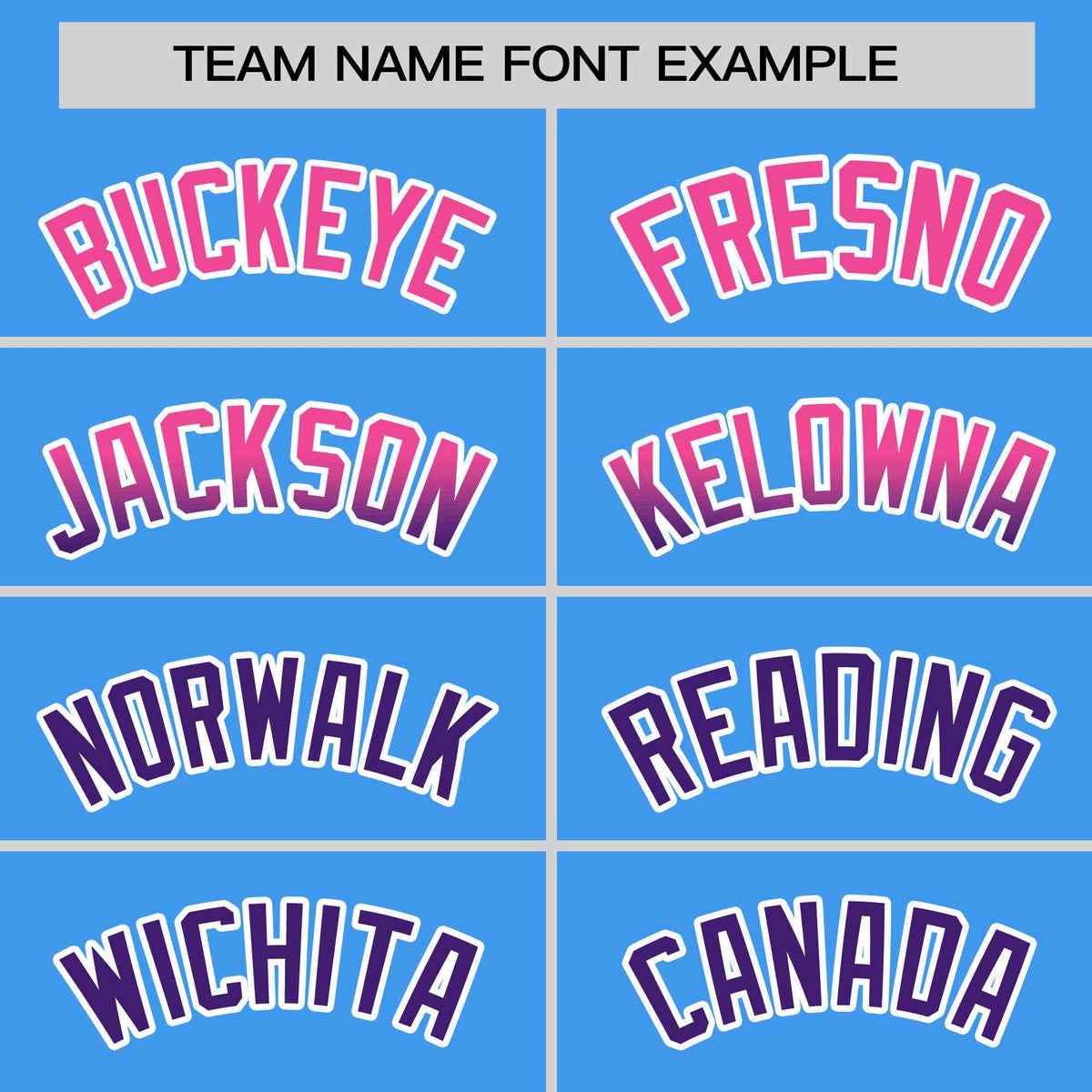 Custom Powder Blue Pink-Purple Personalized Gradient Font And Side Design Authentic Baseball Jersey