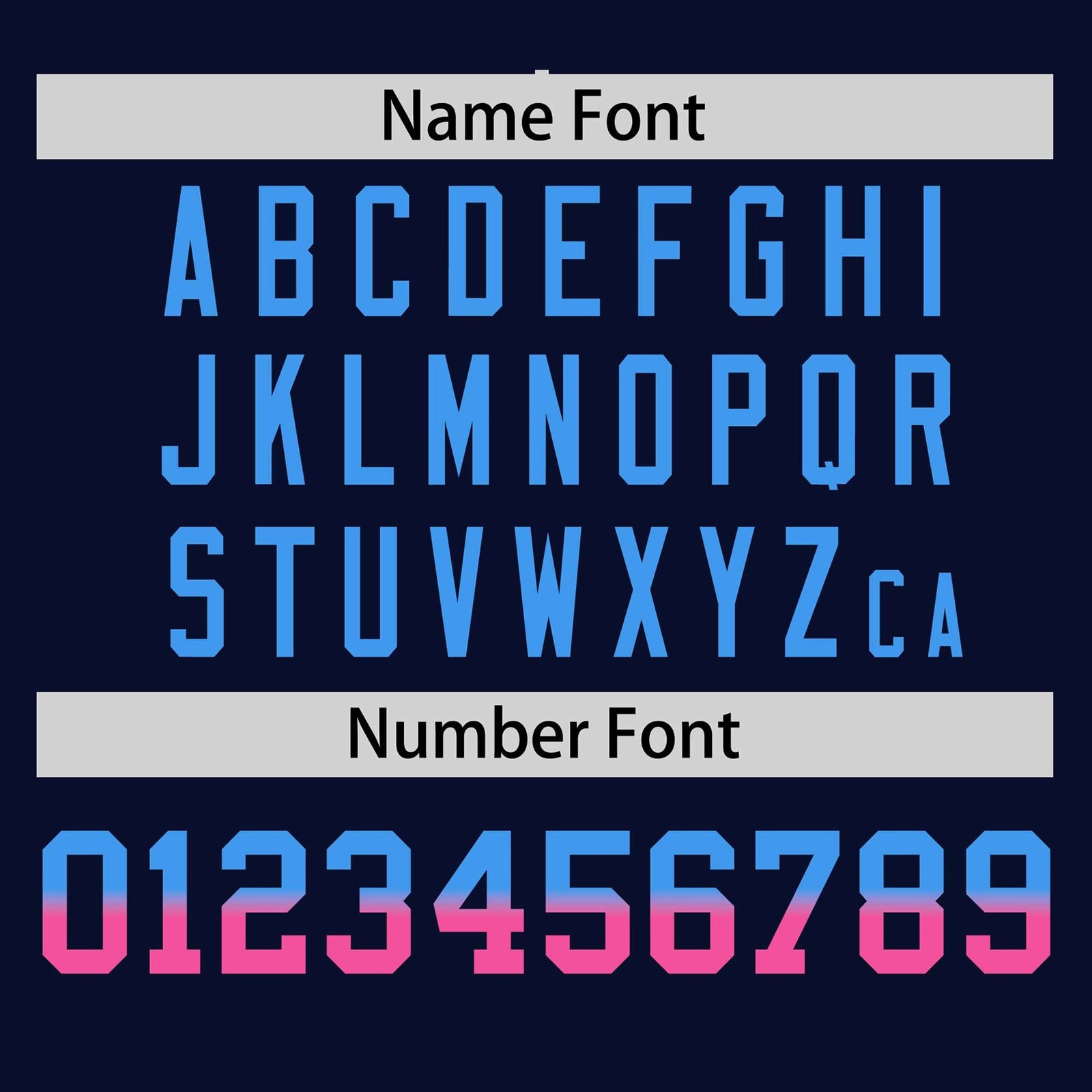 Custom Navy Powder Blue-Pink Personalized Gradient Font And Side Design Authentic Baseball Jersey