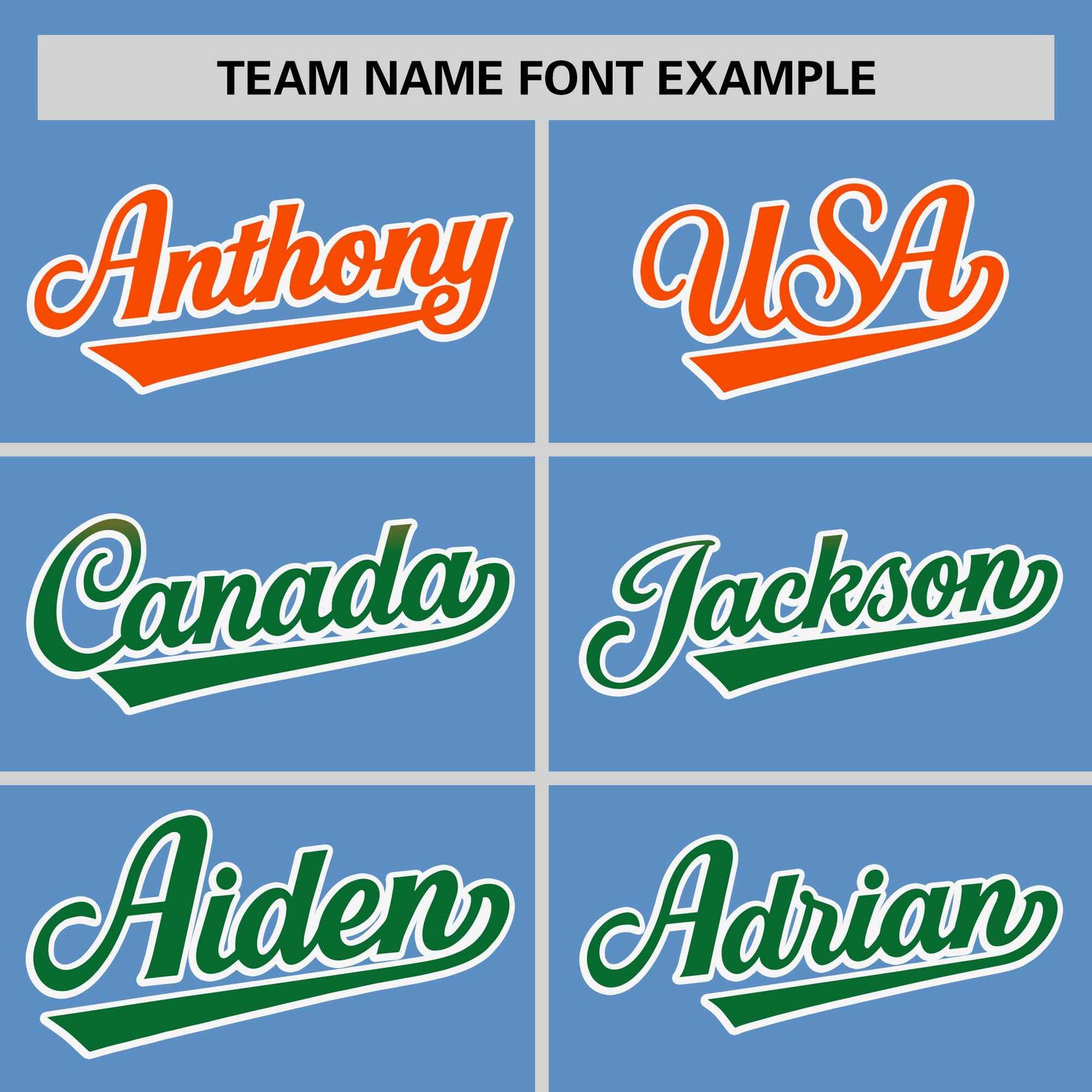 Custom Light Blue Orange-Kelly Green Personalized Gradient Font And Side Design Authentic Baseball Jersey