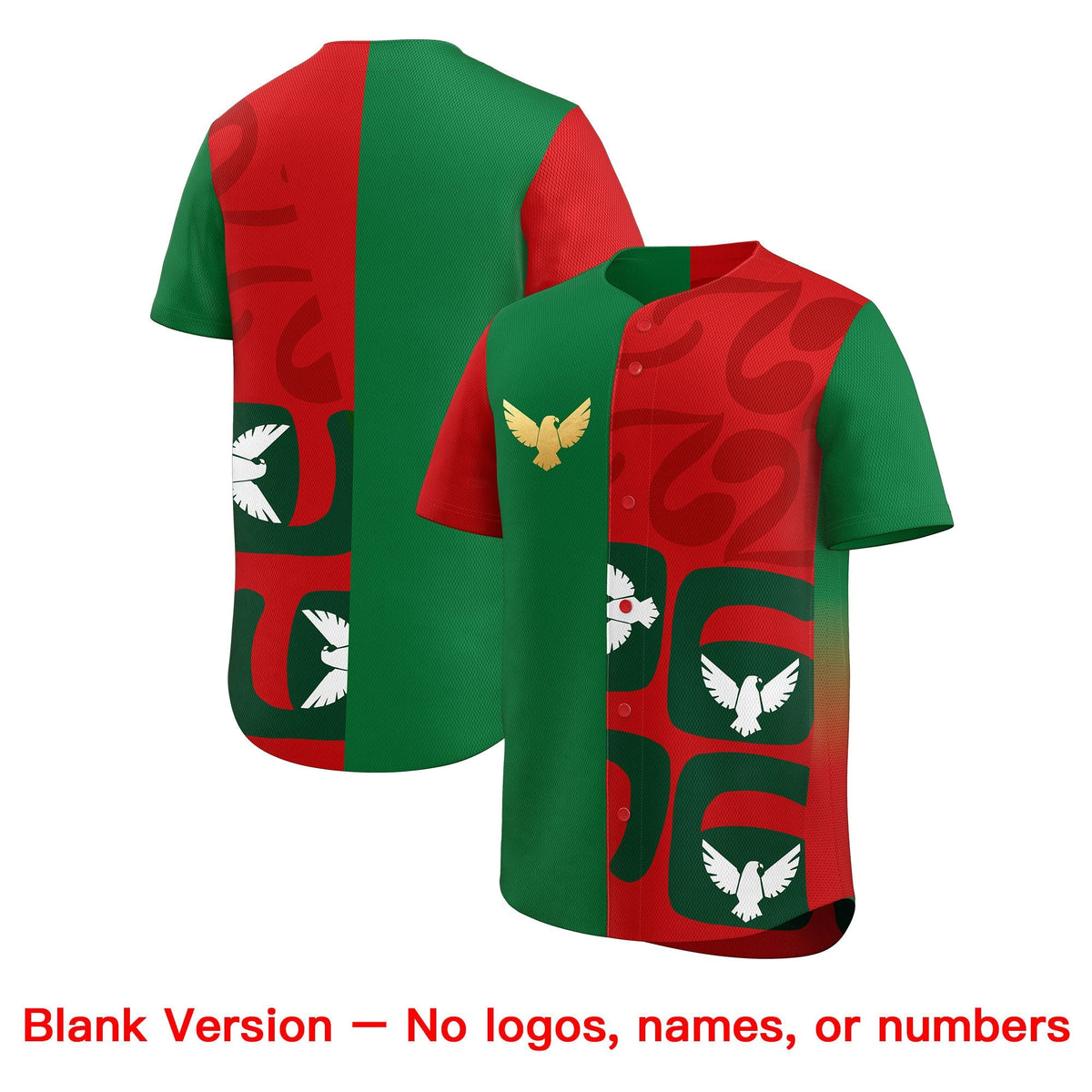 Custom Red Kelly Green Star Graffiti Lightweight Baseball Jersey| KXKSHOP