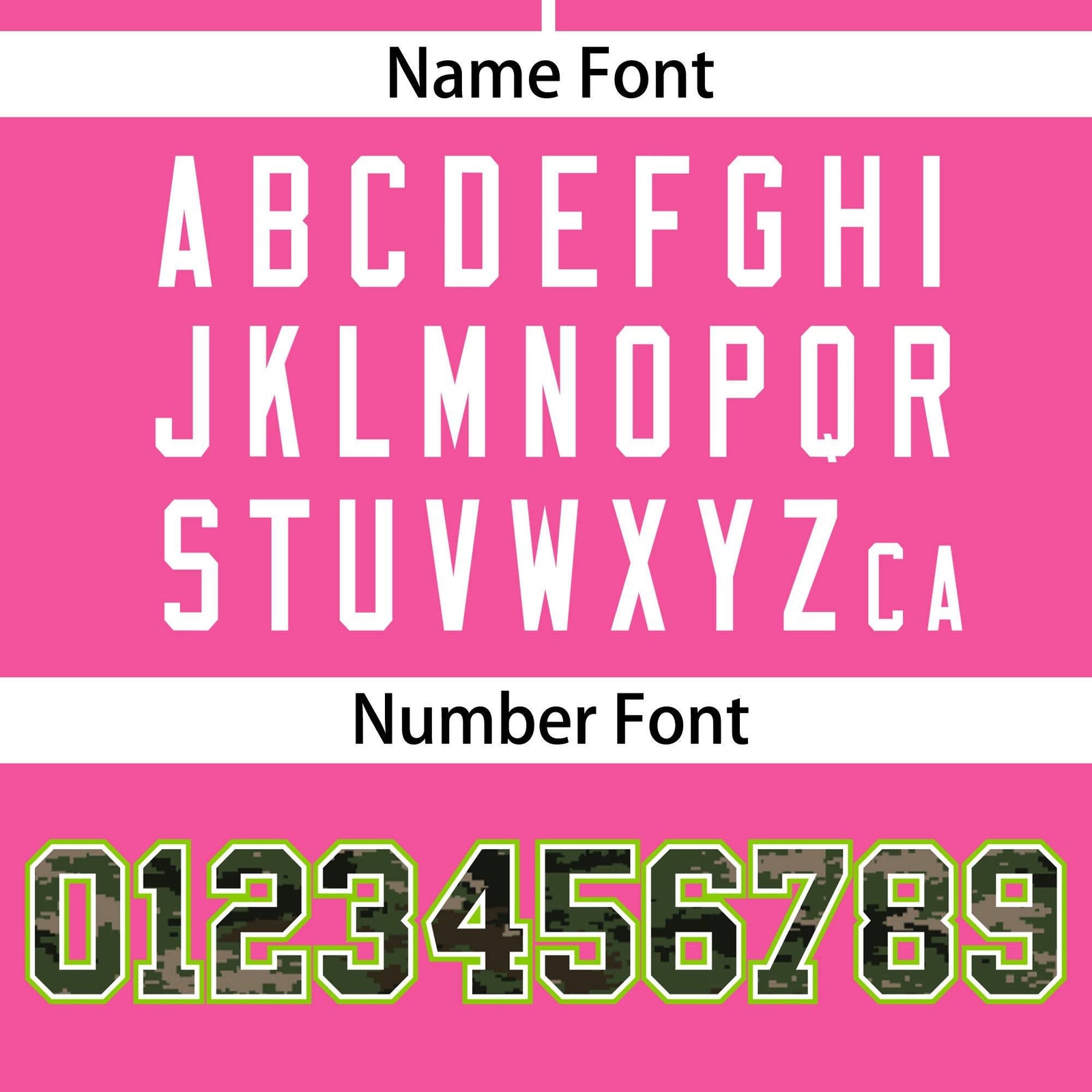 Custom Pink Personalized Camo Font Authentic Baseball Jersey