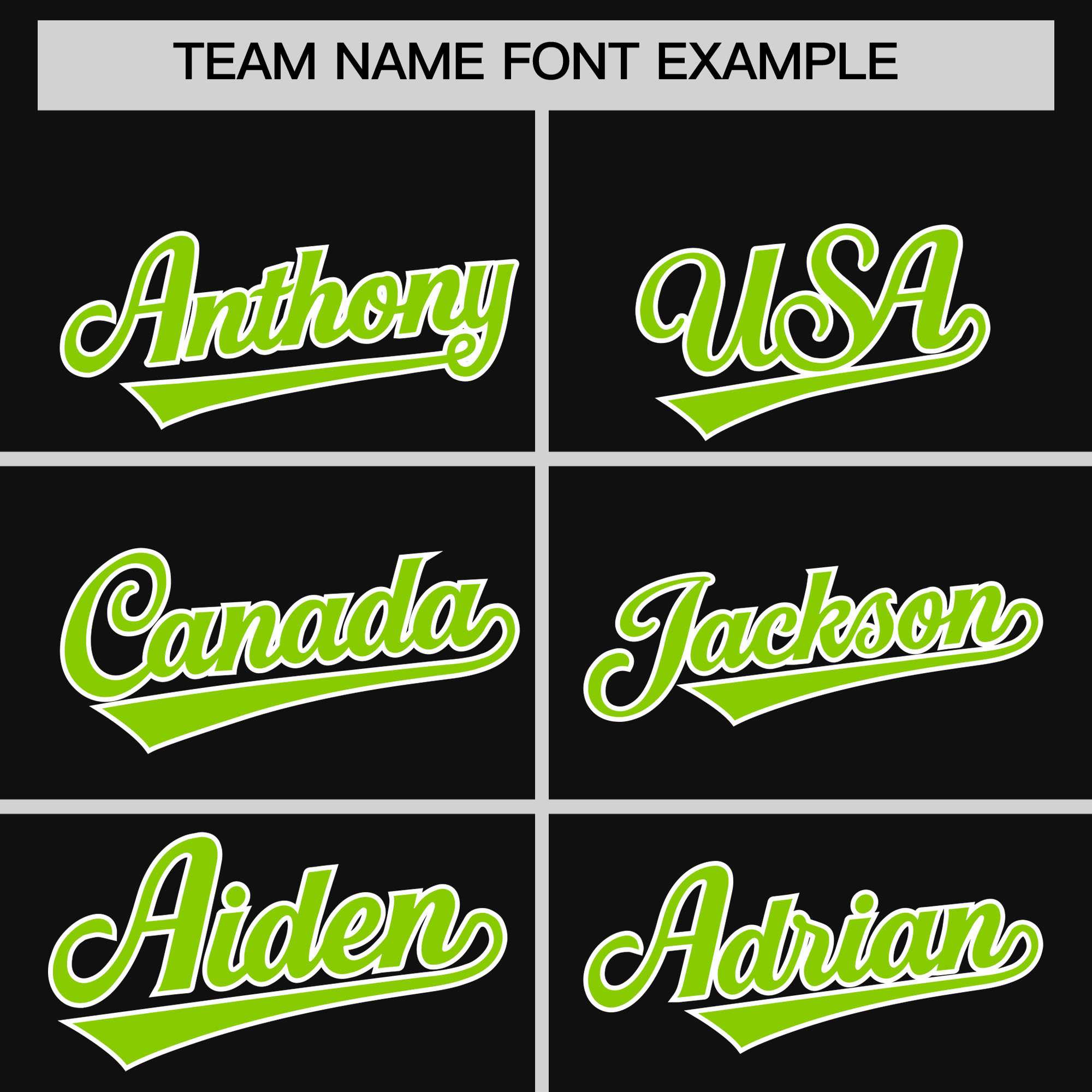 Custom Black Neon Green Personalized Leopard Graffiti Pattern Side Design Authentic Baseball Jersey