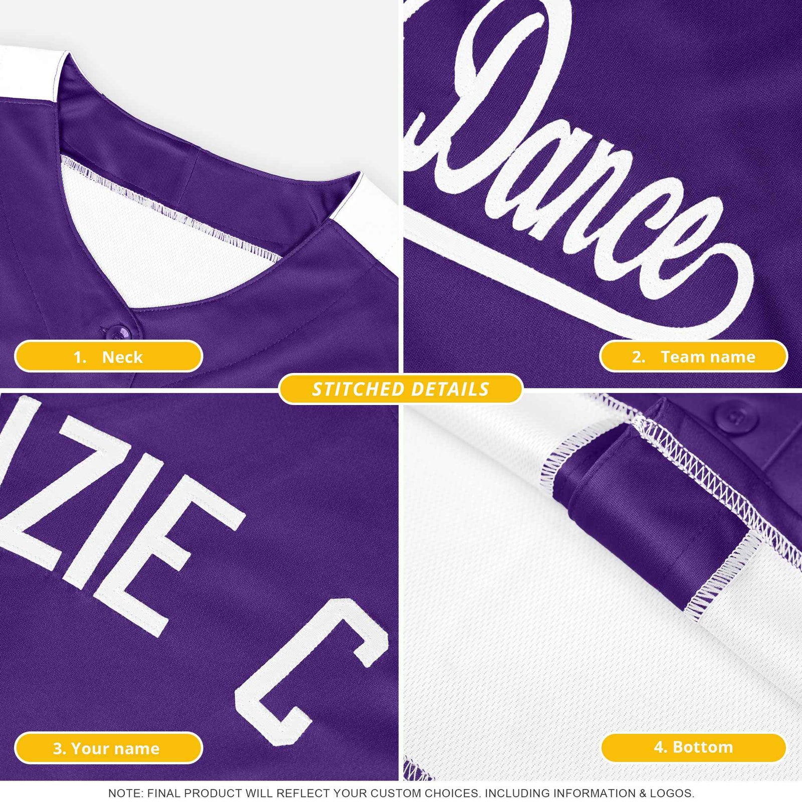 Custom White Royal Personalized Leopard Graffiti Pattern Side Design Authentic Baseball Jersey