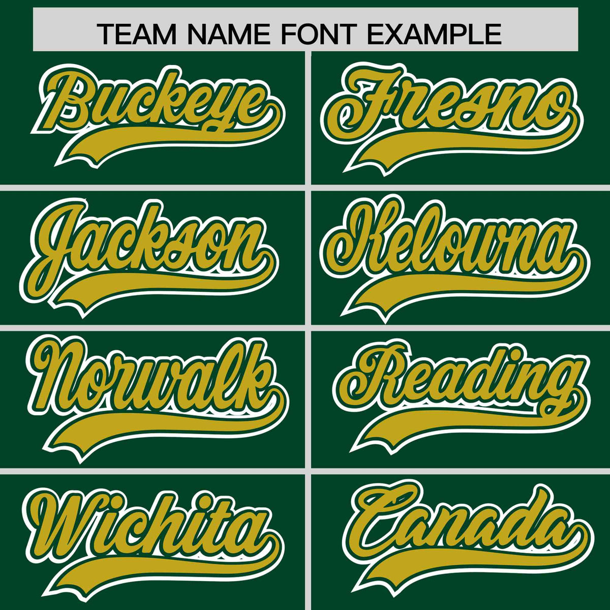 Custom Green Old Gold Color Block Personalized Side Dotted Line Authentic Baseball Jersey