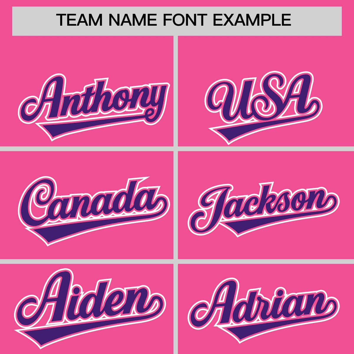 Custom Pink Purple Color Block Personalized Side Dotted Line Authentic Baseball Jersey