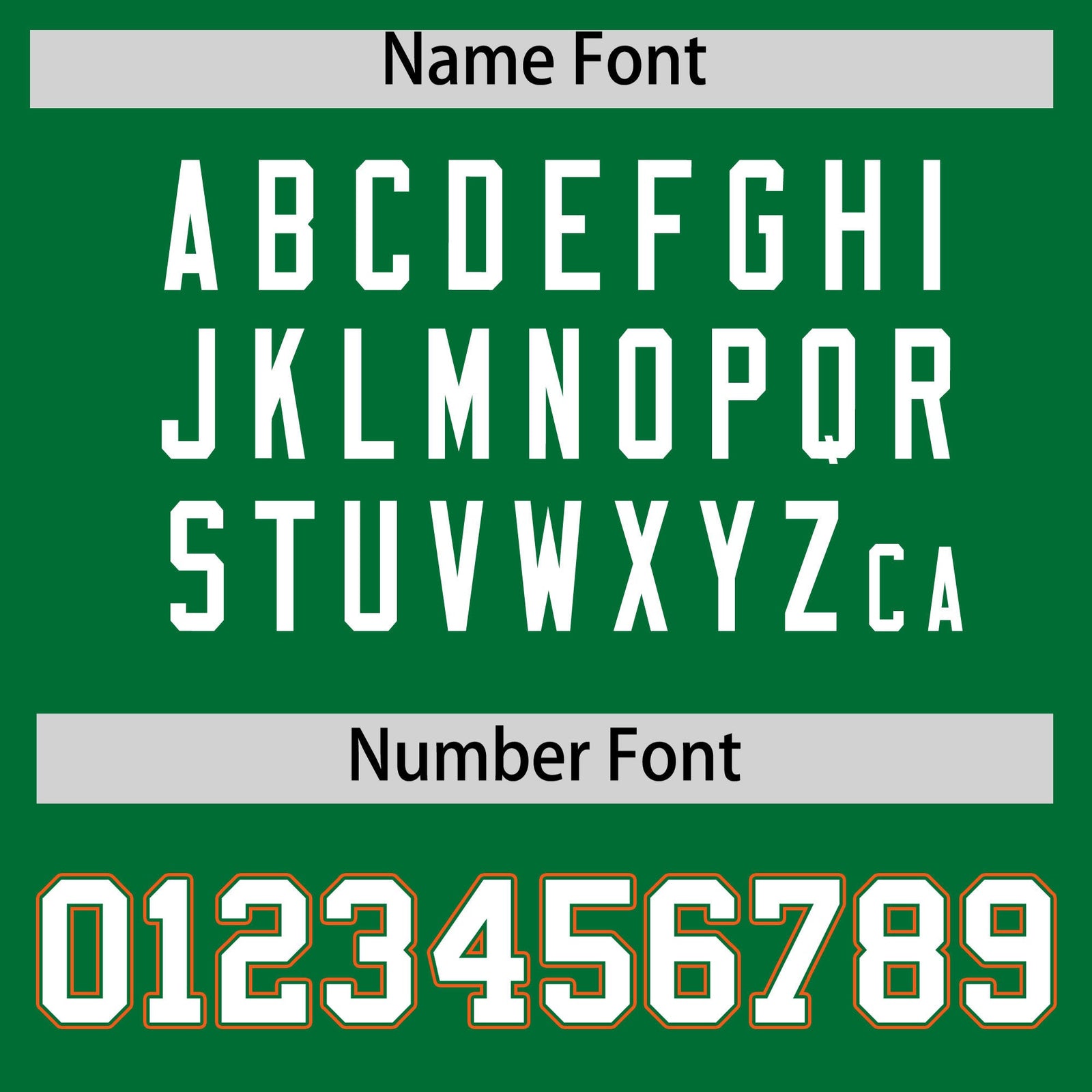 Custom Kelly Green Orange Side Flame Outline Pattern Sports Uniform Basetball Jersey