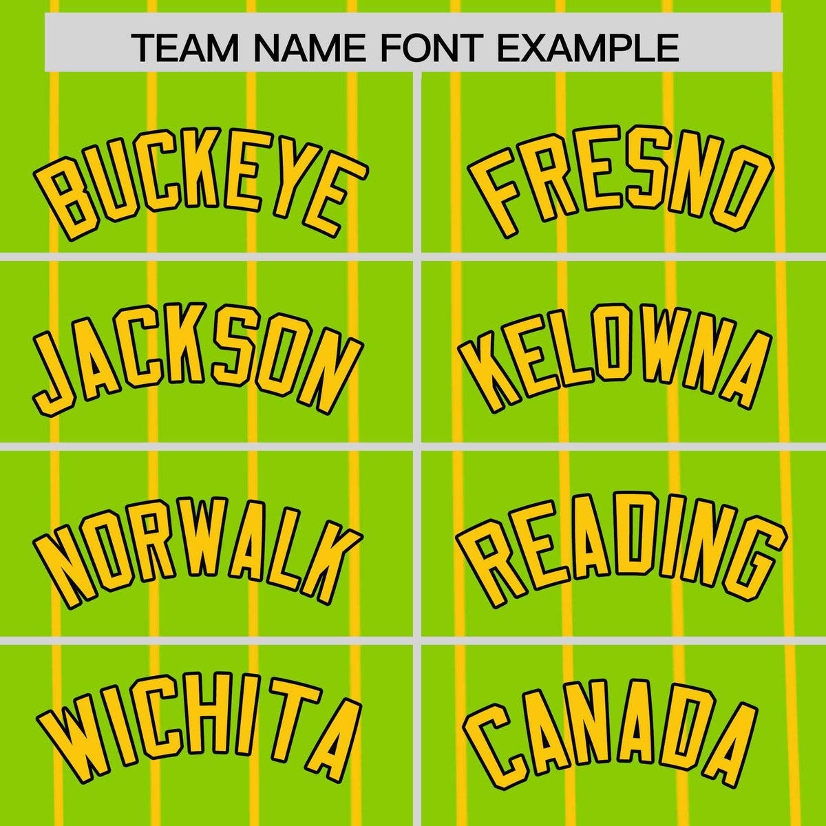 Custom Neon Green Gold Pinstripe Personalized Side Two-tone Authentic Baseball Jersey