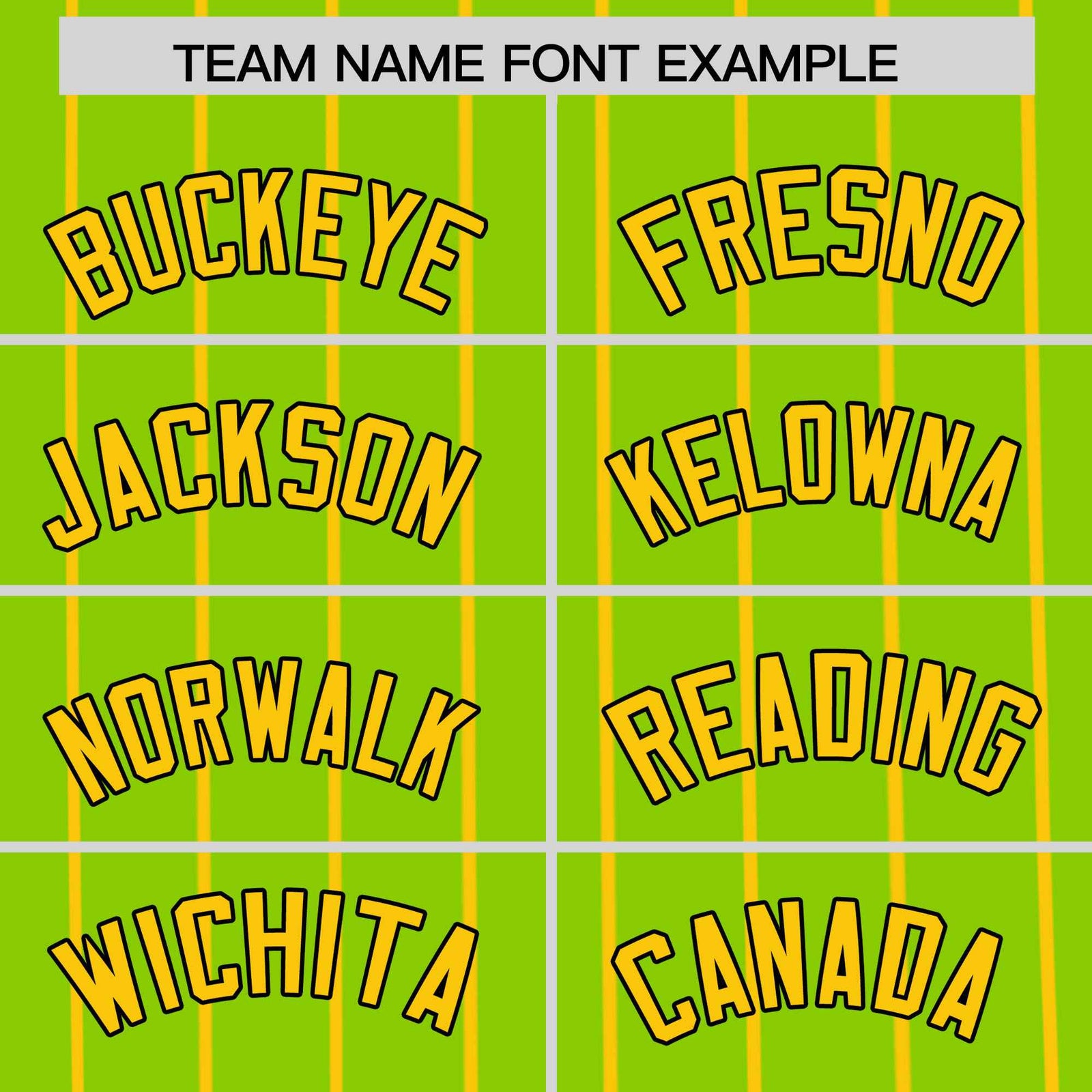 Custom Neon Green Gold Pinstripe Personalized Side Two-tone Authentic Baseball Jersey