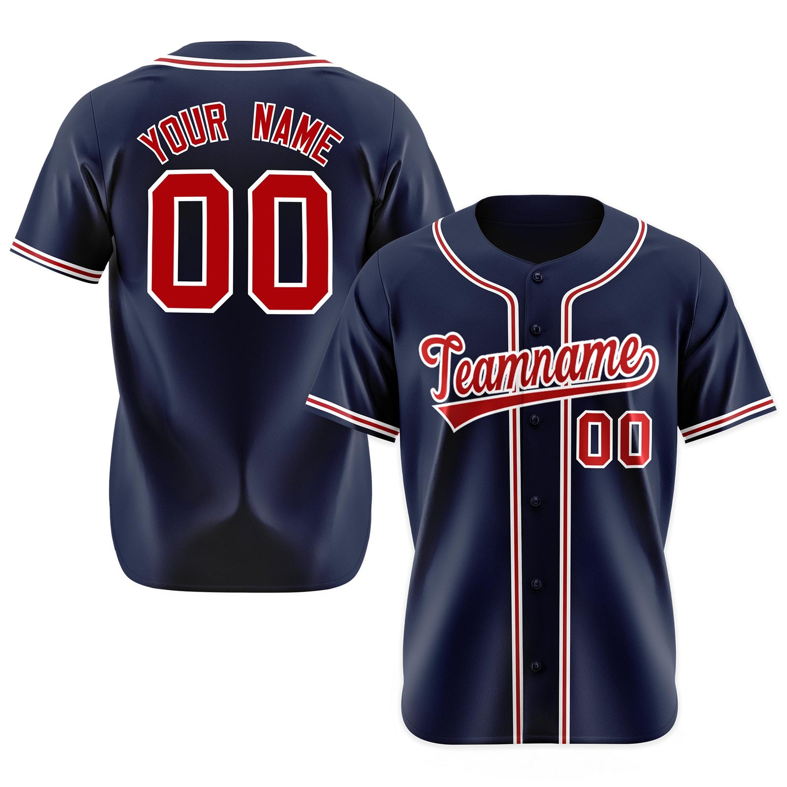 Custom Baseball Jersey Stitched Personalized Baseball Sports Uniform For Men Women Boy