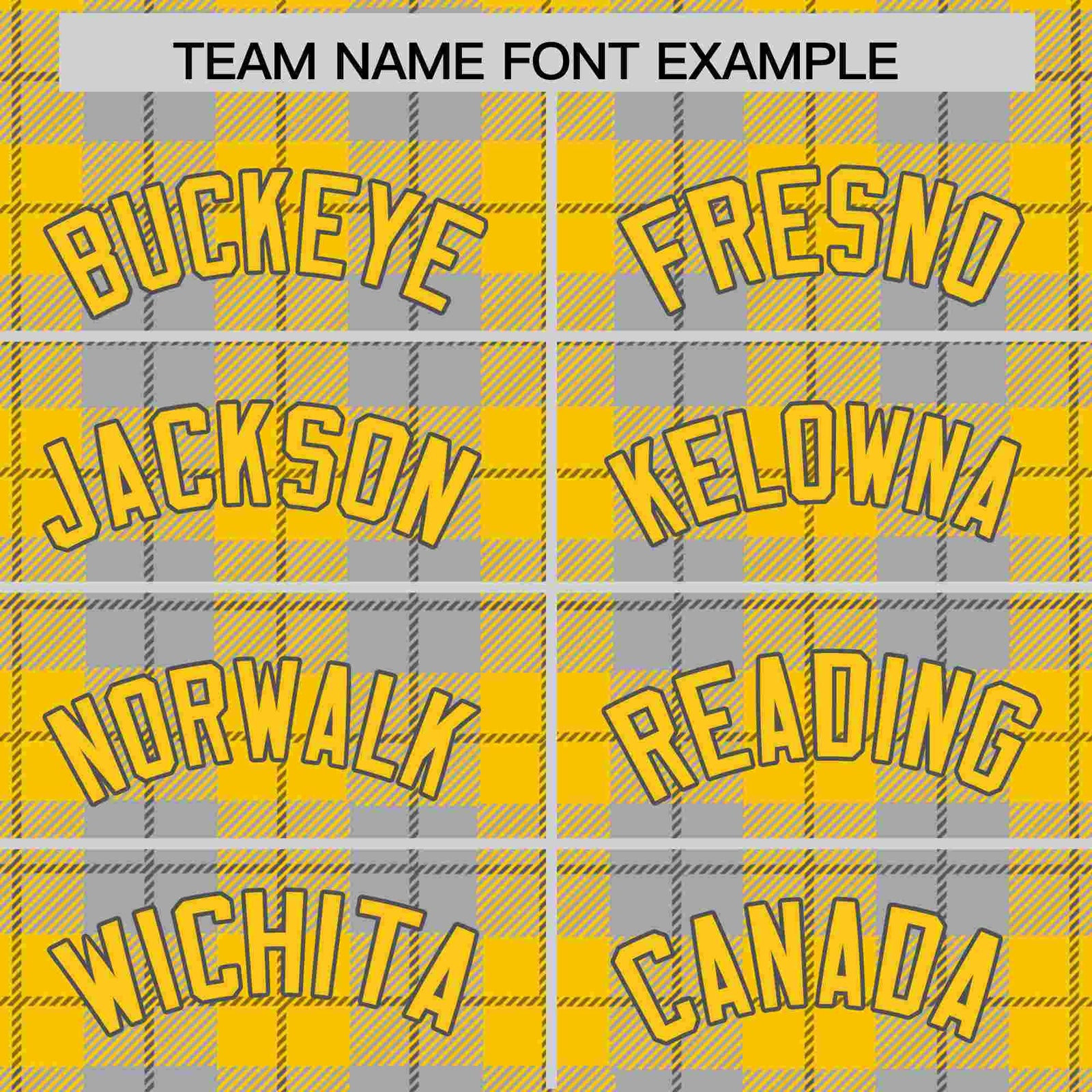Custom Gold Gray Personalized Plaid Design Authentic Baseball Jersey