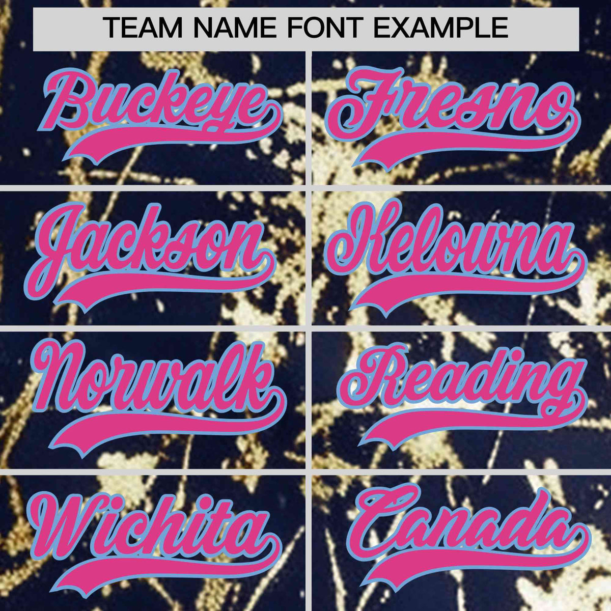 Custom Navy Rose Red Metallic Gold Splatter Breathable&Wrinkle-Resistant Baseball Jersey