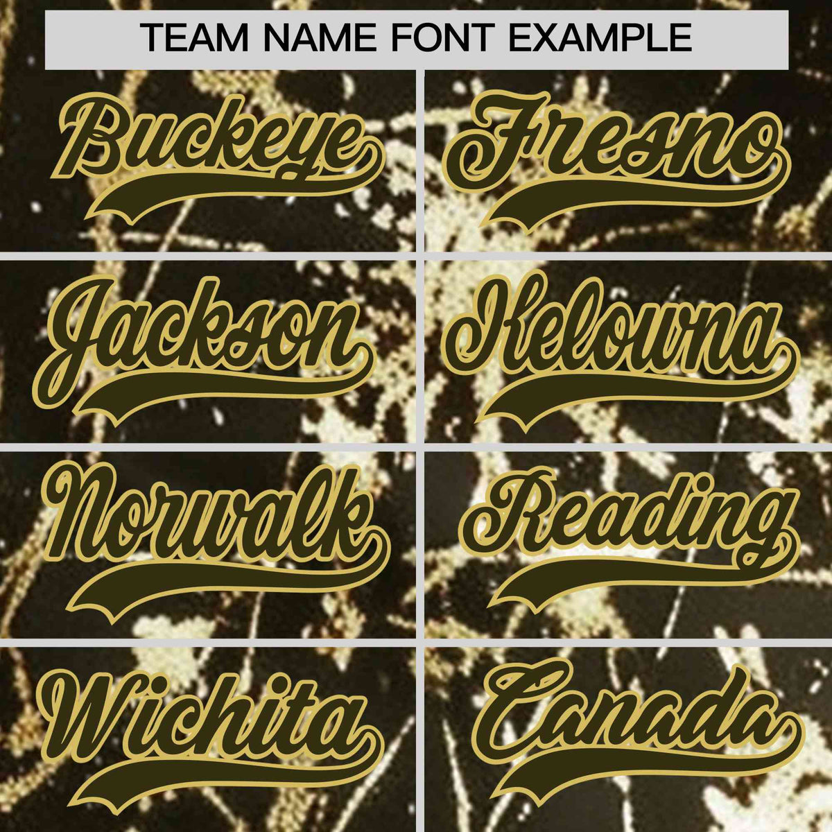 Custom Olive Old Gold Shiny Gold Cracked Texture Baseball Jersey