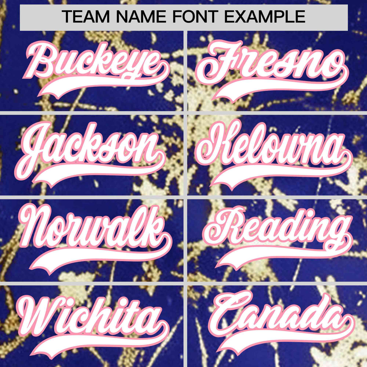 Custom Royal White Black&Shiny Gold Cracked Foil Breathable Mesh Streetwear Baseball Jersey