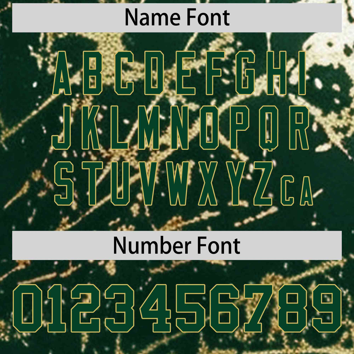Custom Green Old Gold Shiny Gold Cracked Texture Baseball Jersey