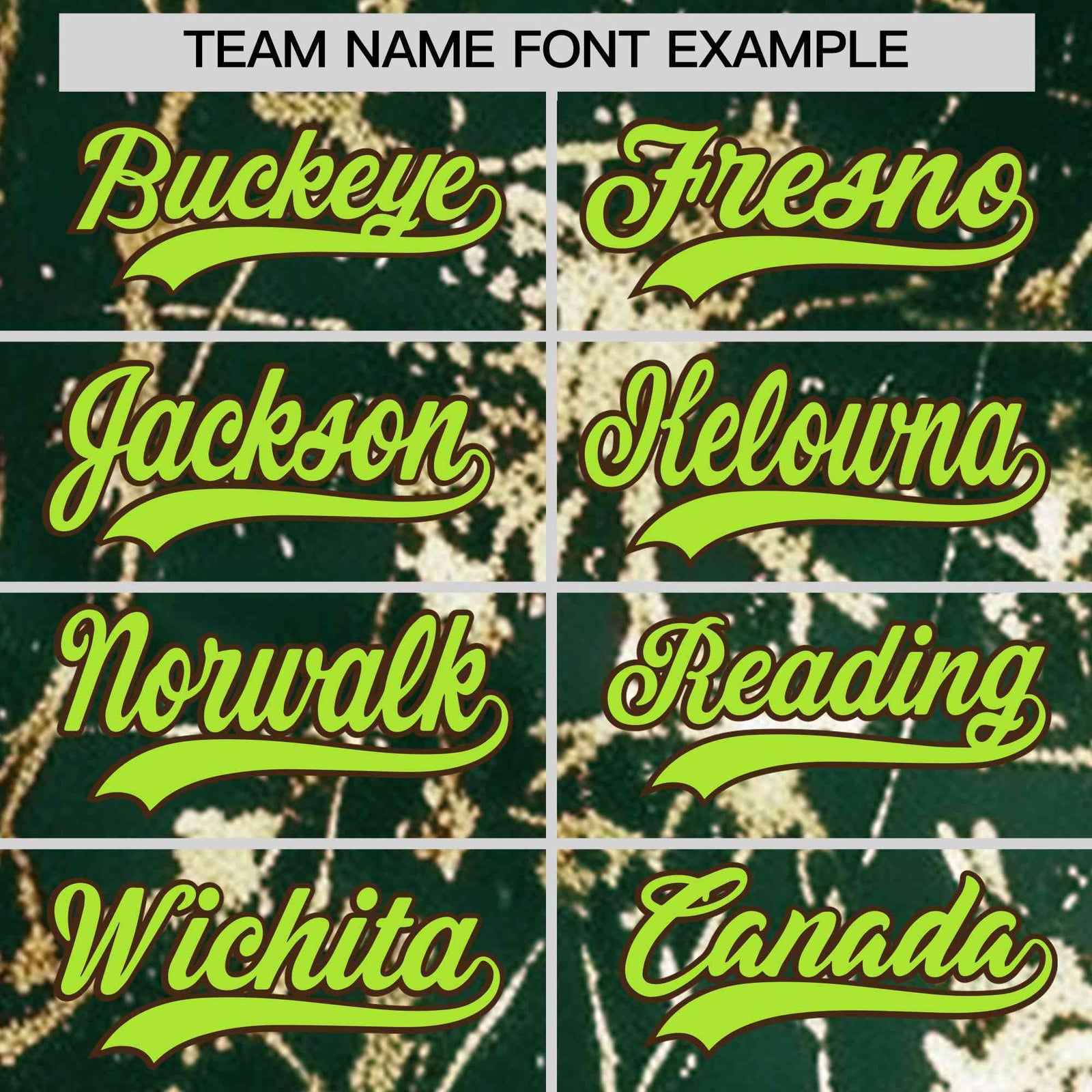 Custom Green Neon Green Black&Gold Marble Print Clubwear Party Streetwear Baseball Jersey