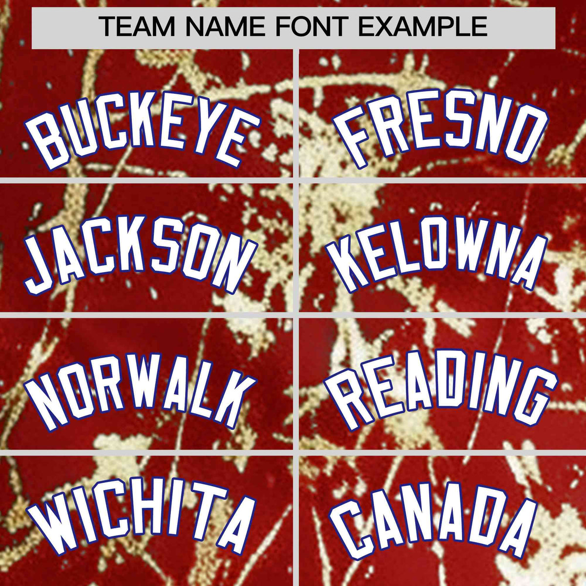 Custom Red White Black&Shiny Gold Cracked Foil Hip Hop Button Down Baseball Jersey