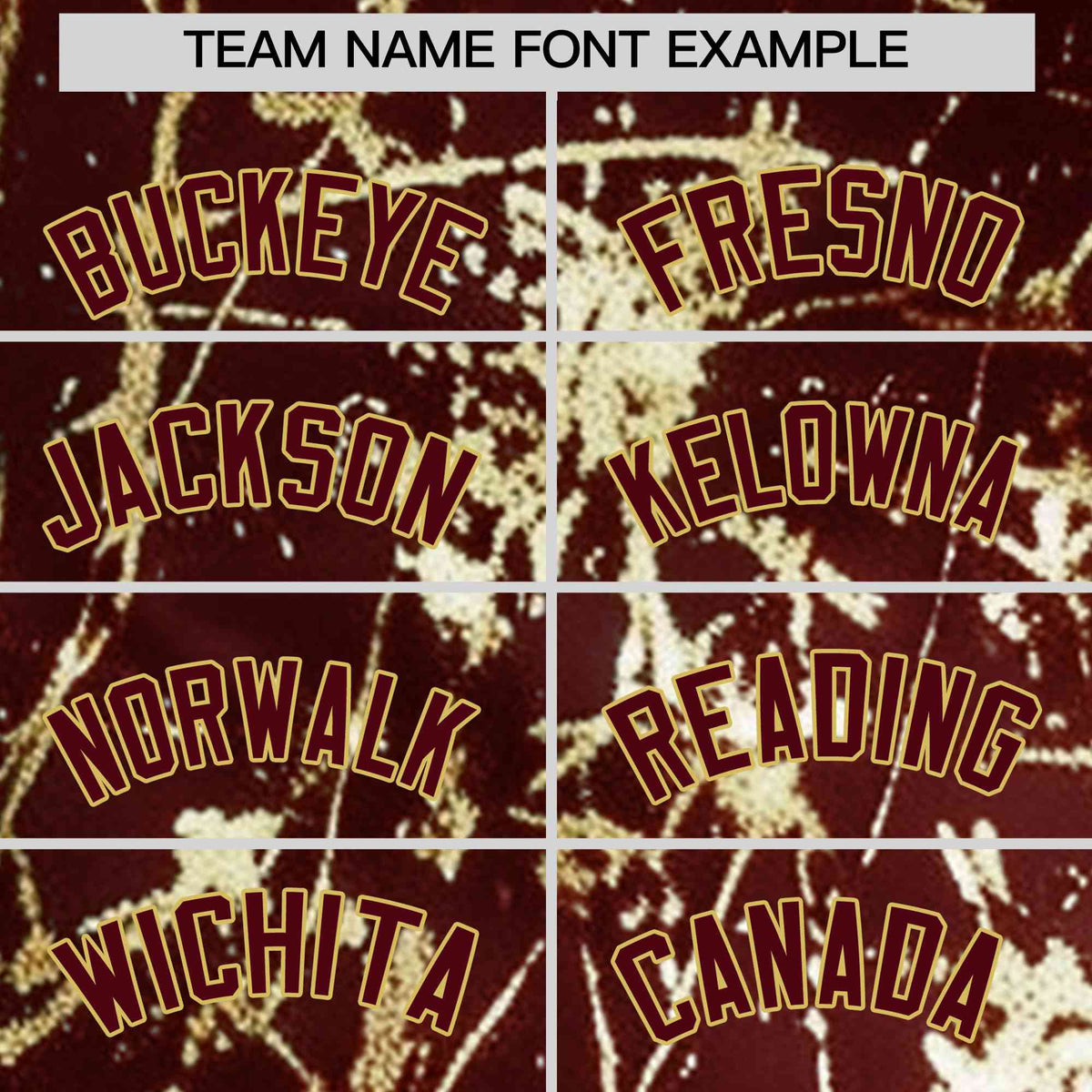 Custom Crimson Burgundy Shiny Gold Cracked Texture Baseball Jersey