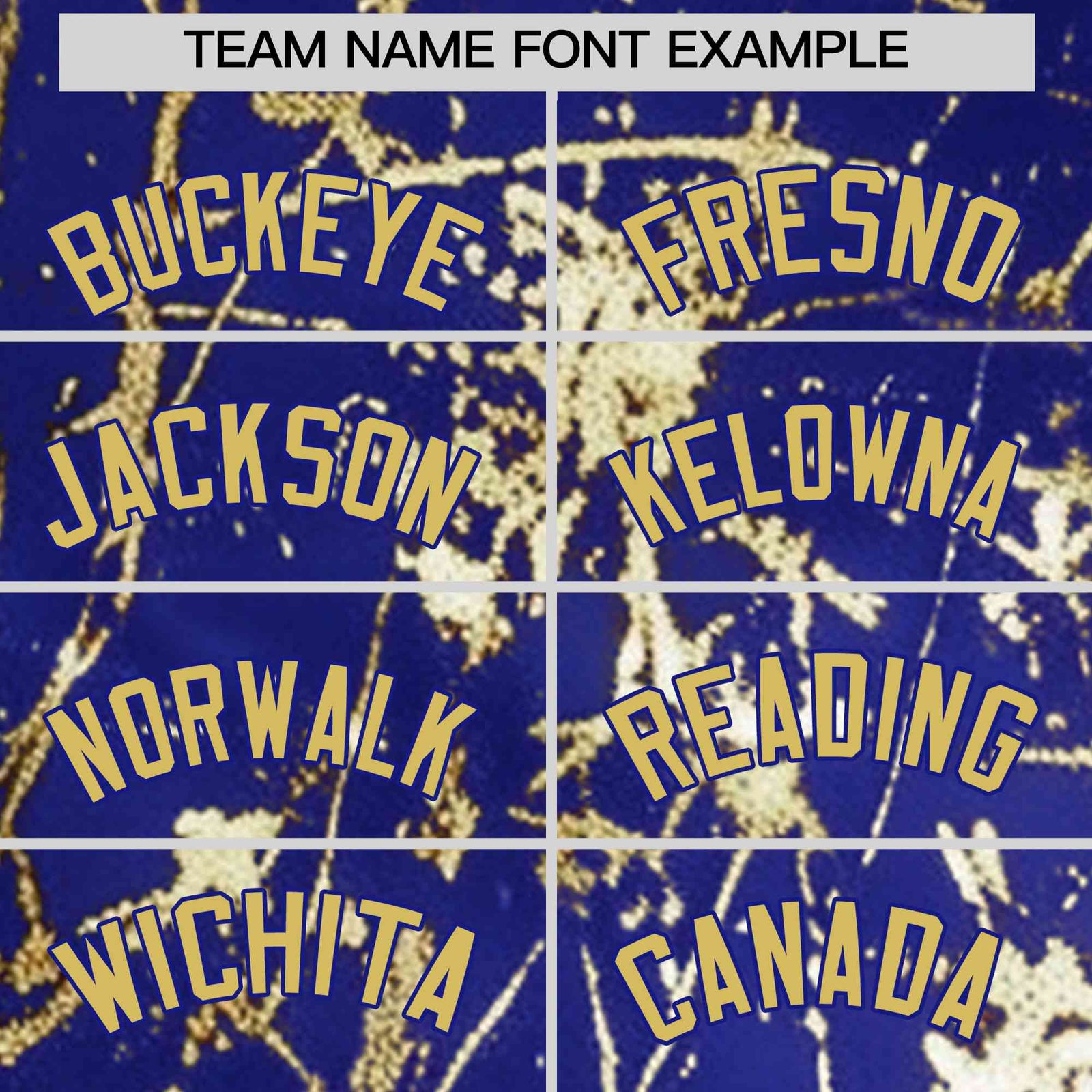 Custom Royal Old Gold Black&Shiny Gold Cracked Foil Hip Hop Button Down Baseball Jersey