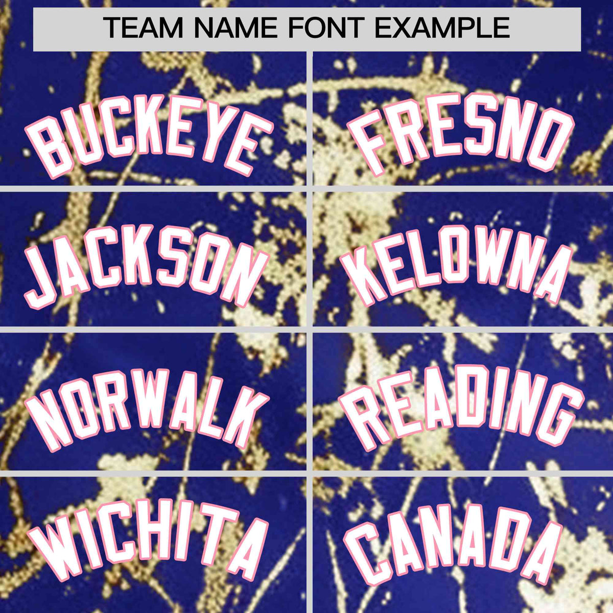 Custom Royal White Black&Shiny Gold Cracked Foil Breathable Mesh Streetwear Baseball Jersey