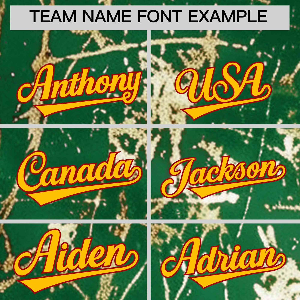 Custom Kelly Green Yellow Black&Gold Marble Print Clubwear Party Streetwear Baseball Jersey| KXKSHOP