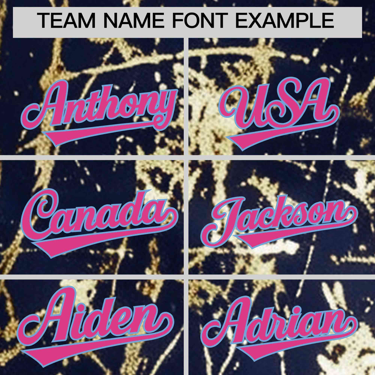 Custom Navy Rose Red Metallic Gold Splatter Breathable&Wrinkle-Resistant Baseball Jersey| KXKSHOP