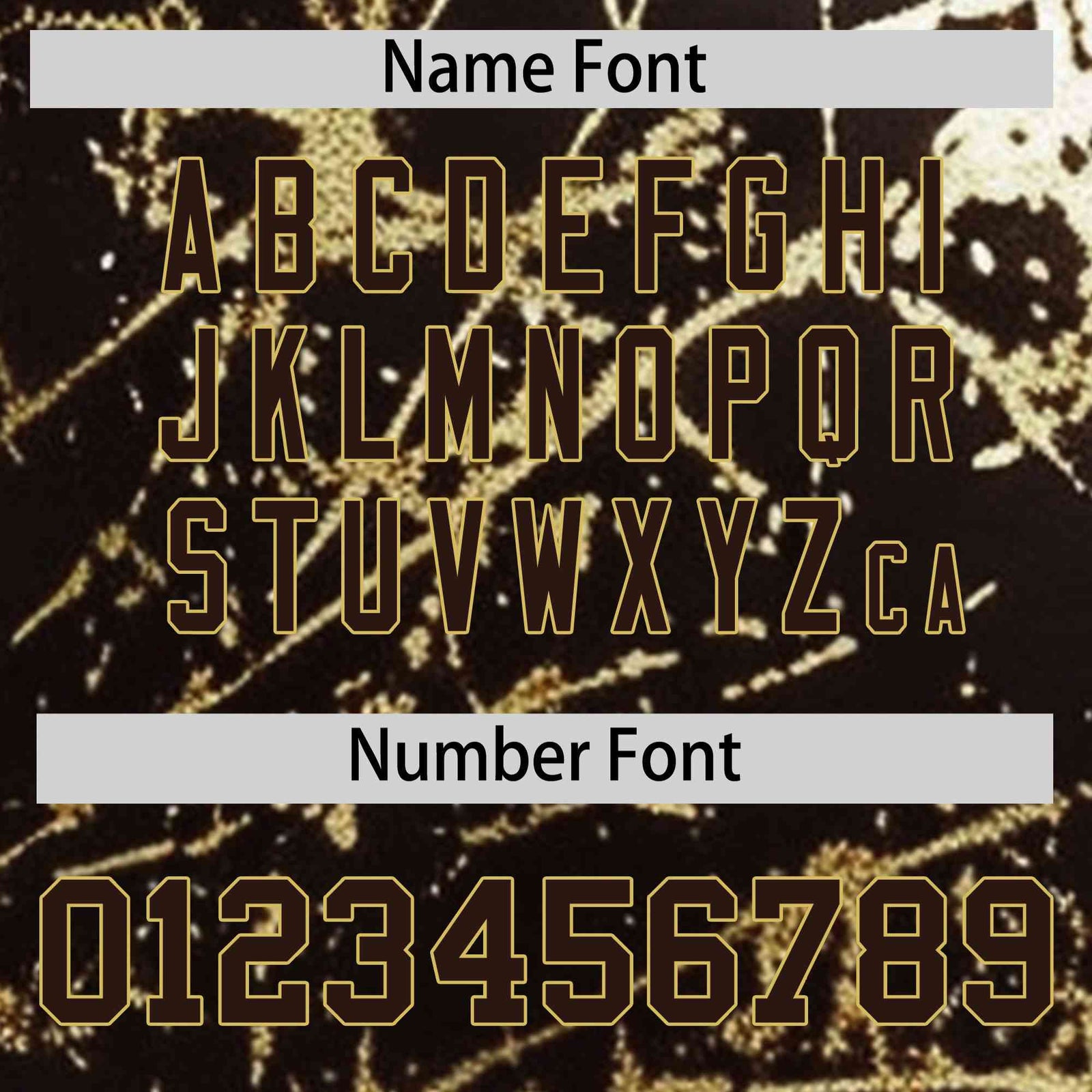 Custom Brown Old Gold Shiny Gold Cracked Texture Baseball Jersey| KXKSHOP