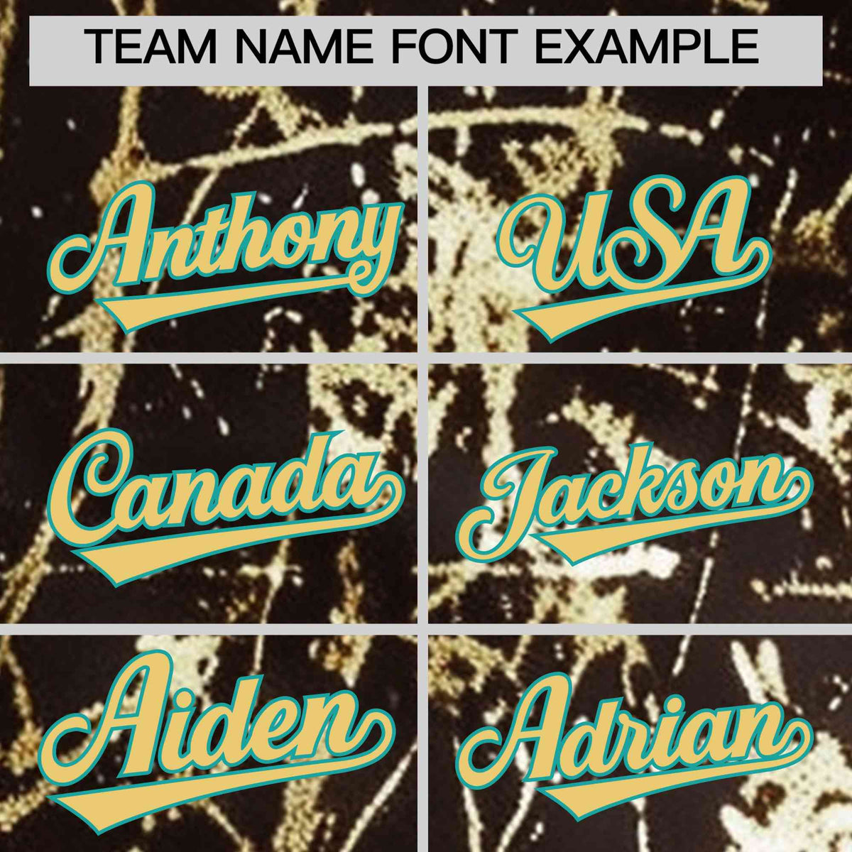 Custom Brown Khaki Black&amp;Gold Marble Print Clubwear Party Streetwear Baseball Jersey| KXKSHOP