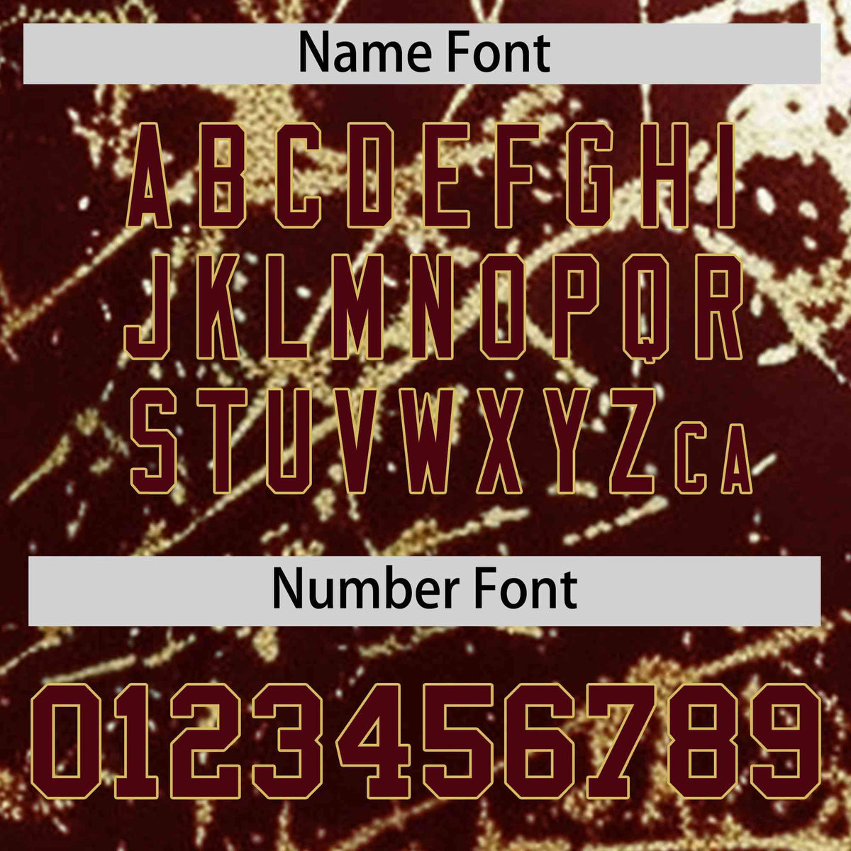 Custom Crimson Burgundy Shiny Gold Cracked Texture Baseball Jersey| KXKSHOP