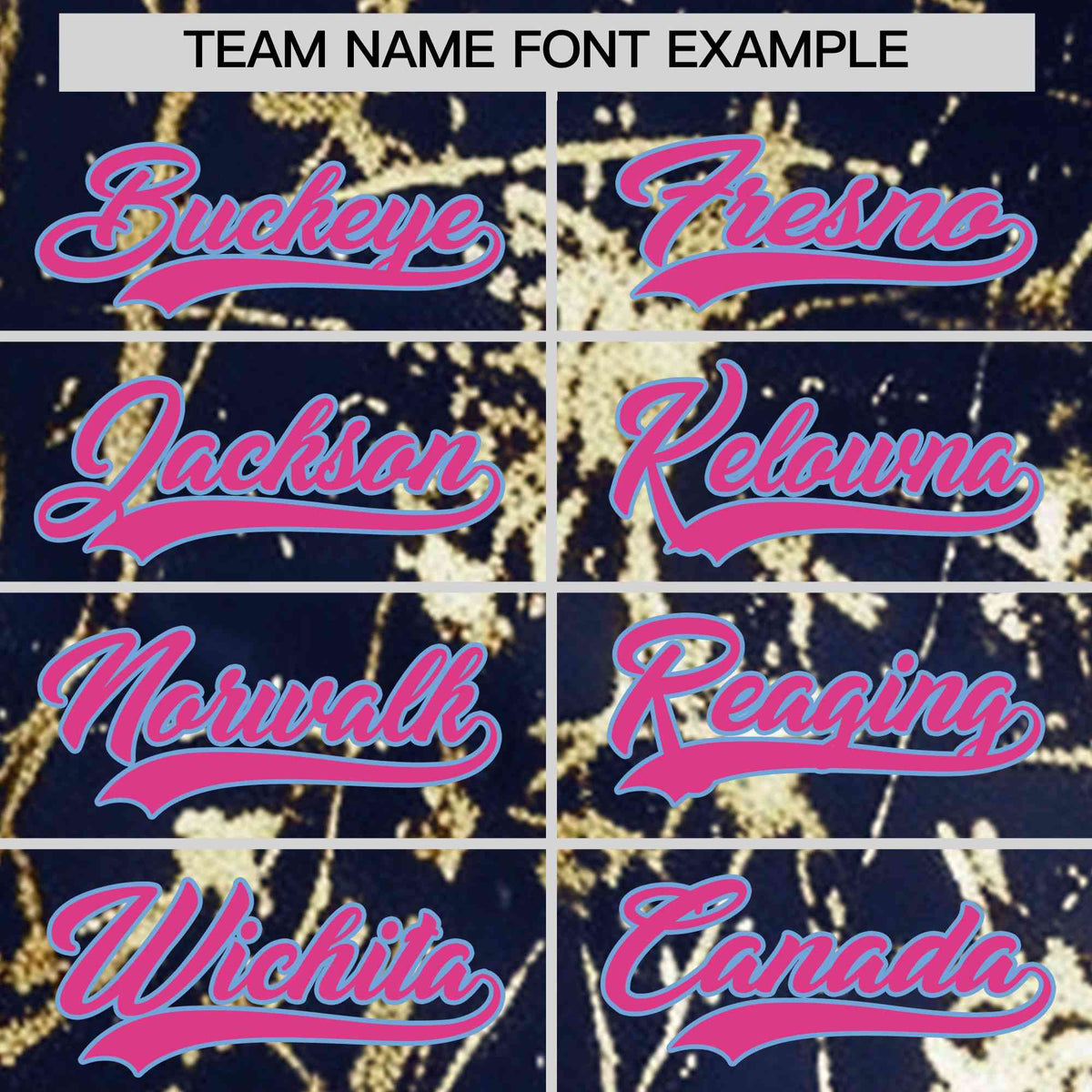 Custom Navy Rose Red Metallic Gold Splatter Breathable&Wrinkle-Resistant Baseball Jersey
