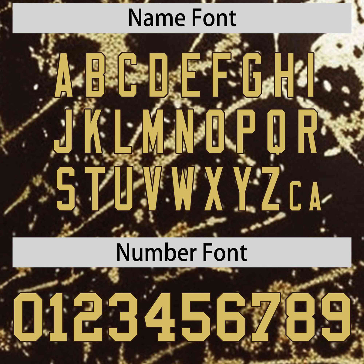 Custom Brown Old Gold Black&amp;Shiny Gold Cracked Foil Hip Hop Button Down Baseball Jersey