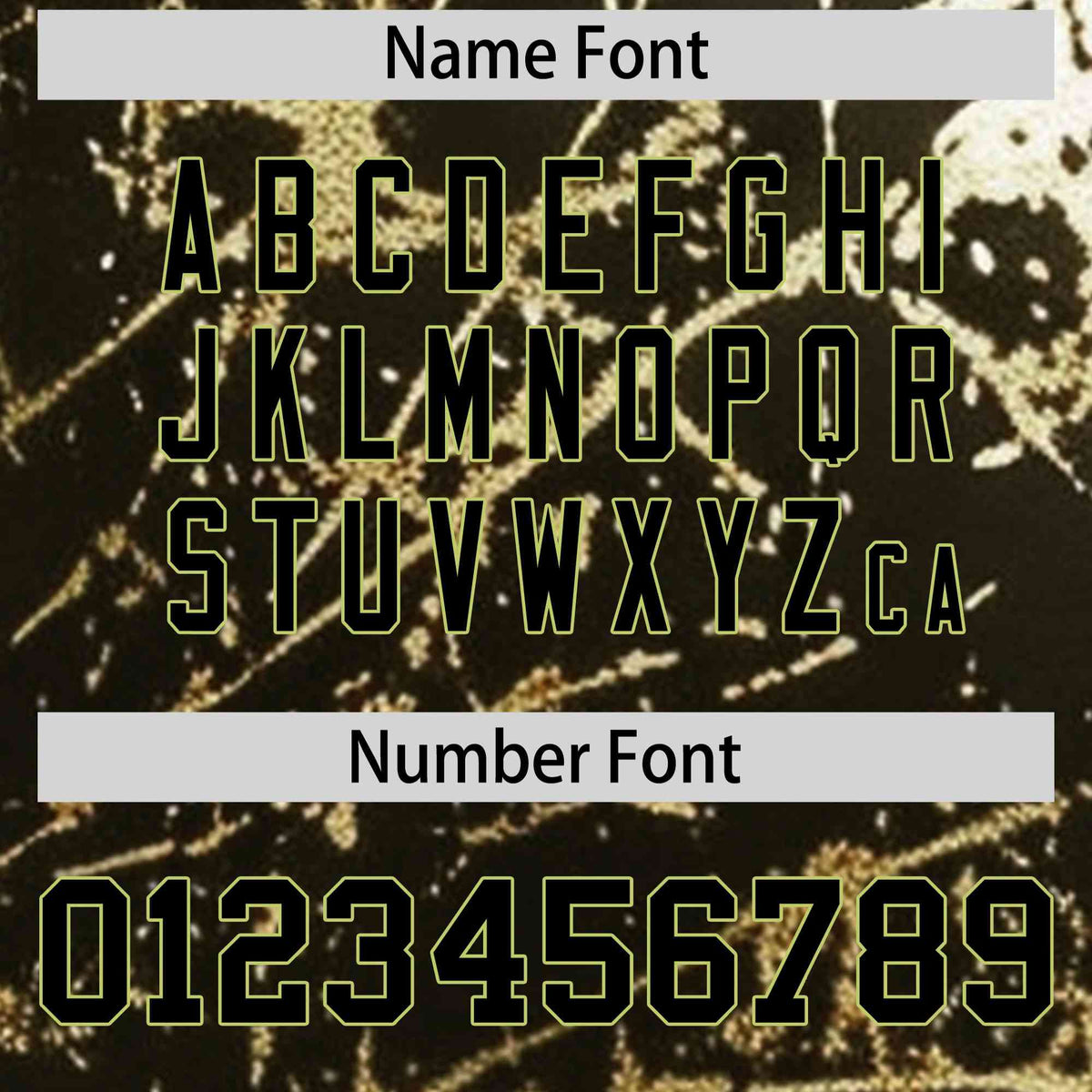 Custom Olive Black Metallic Gold Splatter Breathable&Wrinkle-Resistant Baseball Jersey