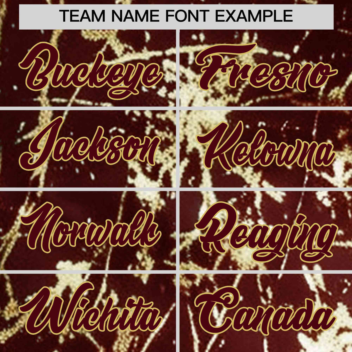 Custom Crimson Burgundy Shiny Gold Cracked Texture Baseball Jersey