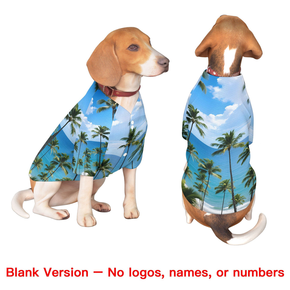Custom Black White Hawaiian Style Graffiti Pattern Dog Jersey| KXKSHOP