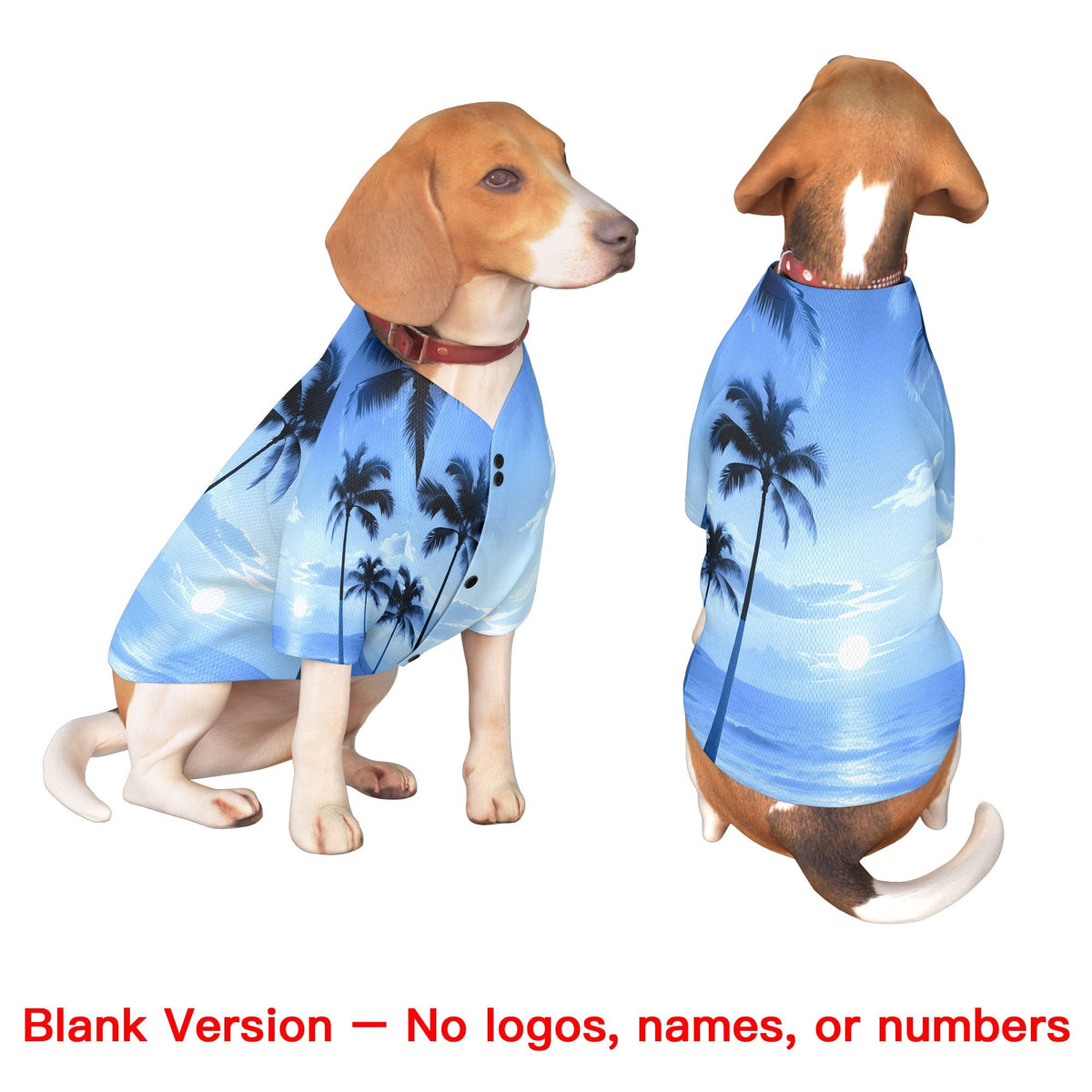 Custom Black White Hawaiian Style Graffiti Pattern Dog Jersey| KXKSHOP
