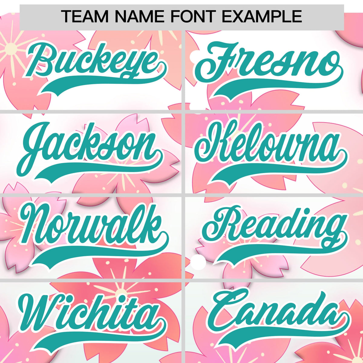 Custom Hooded Baseball Jersey | Pink Aqua Cherry Blossom Moisture-Wicking Jersey for Men & Women