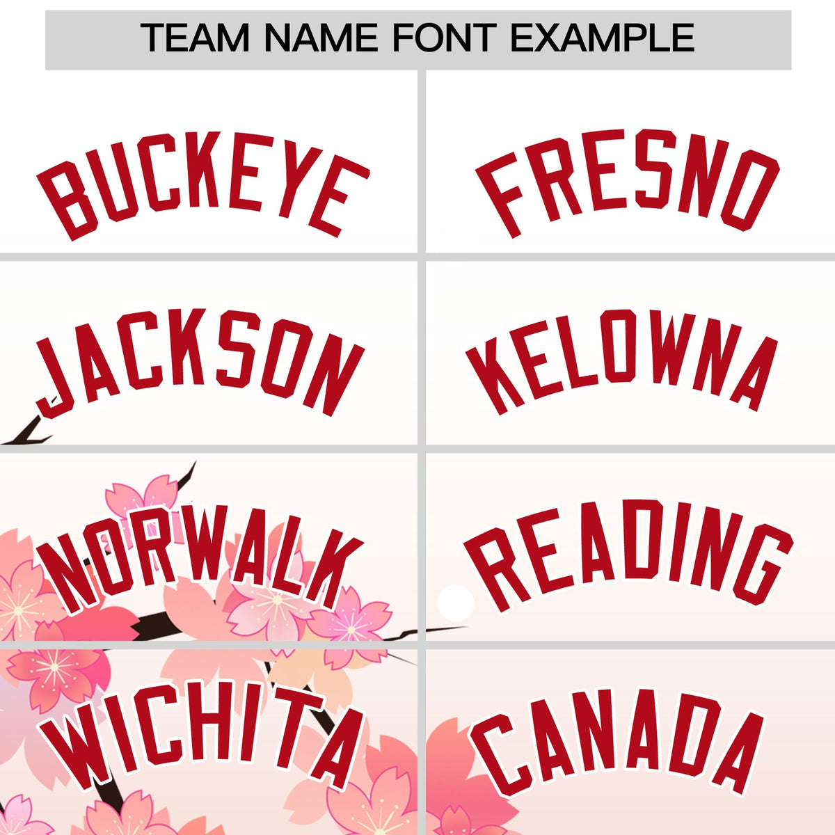 Custom Hooded Baseball Jersey | Pink Red Cherry Blossom Moisture-Wicking Jersey for Men & Women
