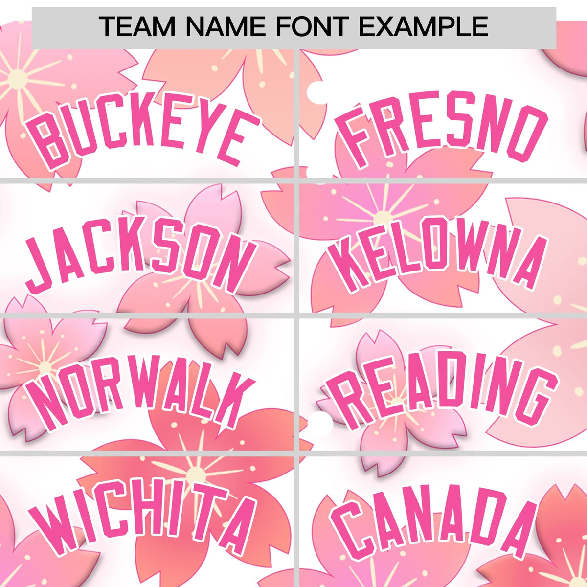 Custom Hooded Baseball Jersey | Pink White Cherry Blossom Moisture-Wicking Jersey for Men & Women