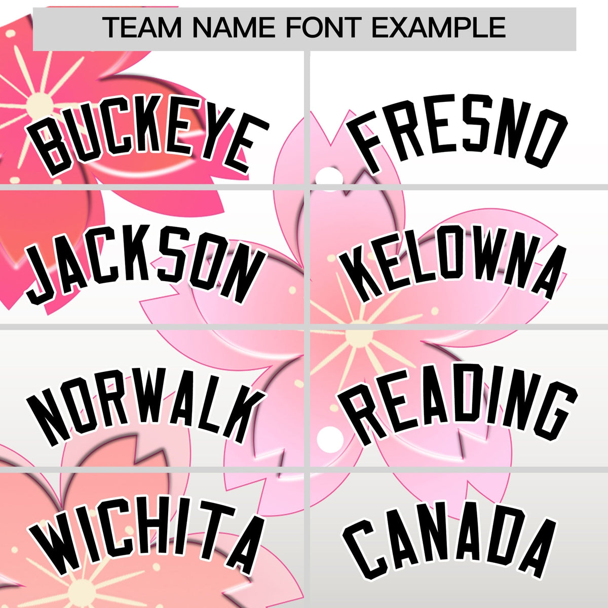 Custom Hooded Baseball Jersey | Pink Black Cherry Blossom Moisture-Wicking Jersey for Men & Women