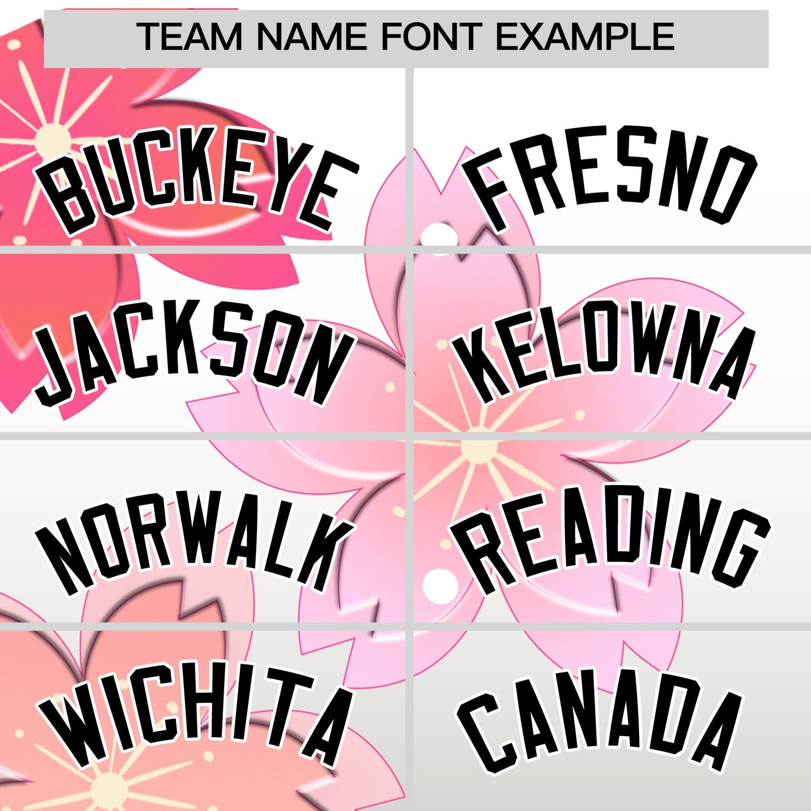 Custom Hooded Baseball Jersey | Pink Black Cherry Blossom Moisture-Wicking Jersey for Men & Women